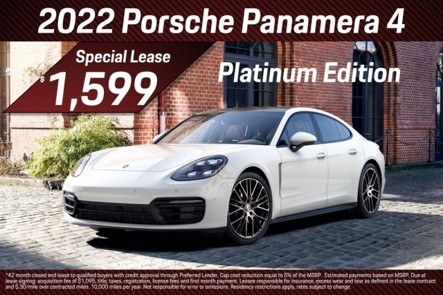 New 2022 Porsche Panamera 4 Sedan in ...