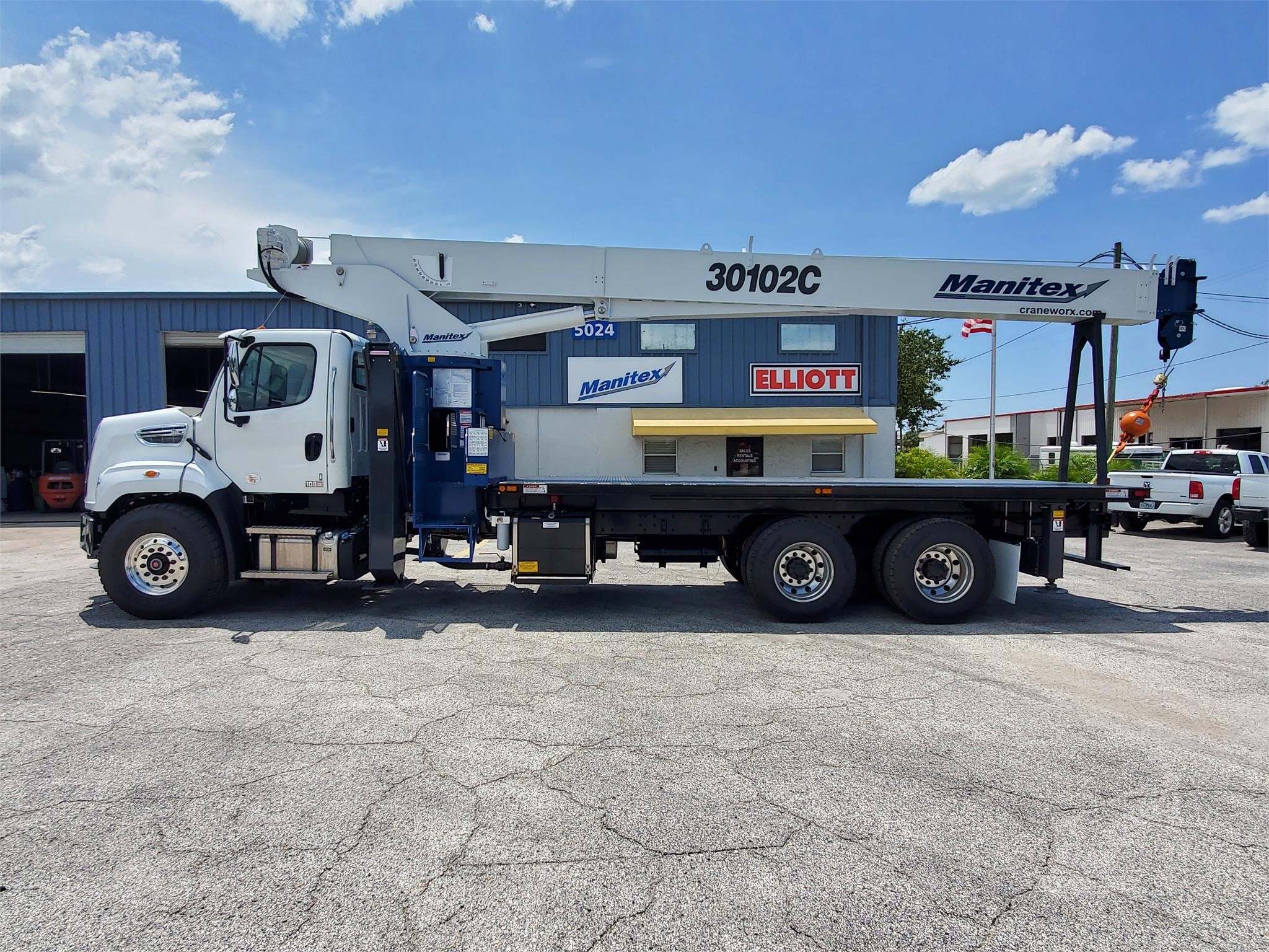 2022 MANITEX 30102C MOUNTED ON 2021 FREIGHTLINER 108SD For ...