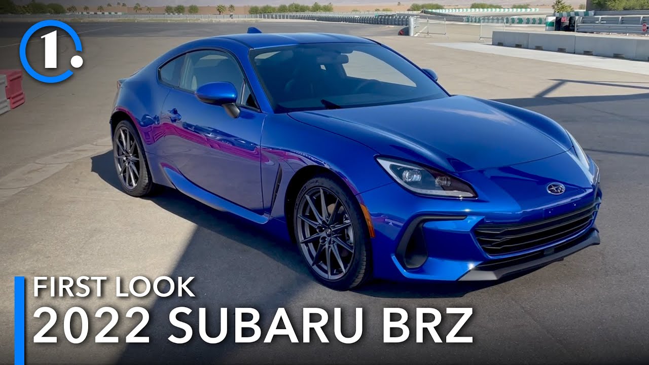 First Look: 2022 Subaru BRZ Revealed With New Design, More ...