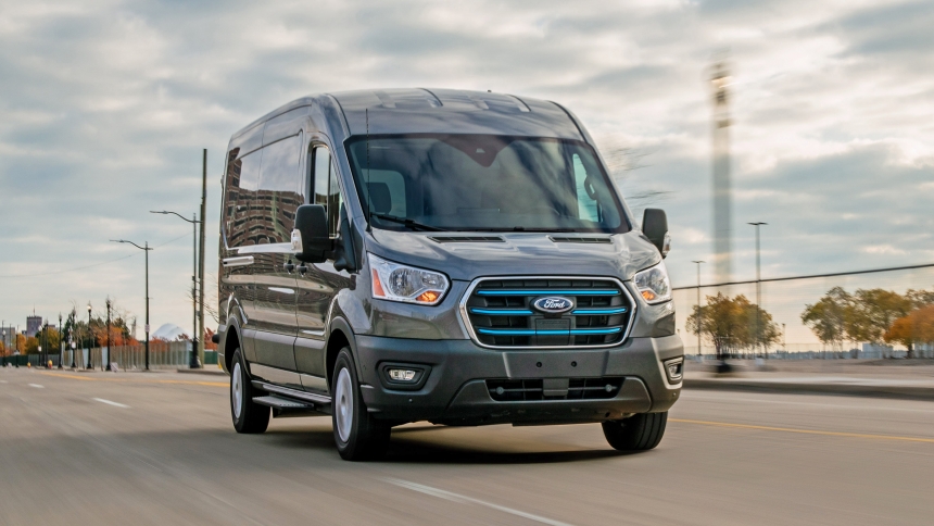 2022 Ford E-Transit electric van: range, charging time and ...