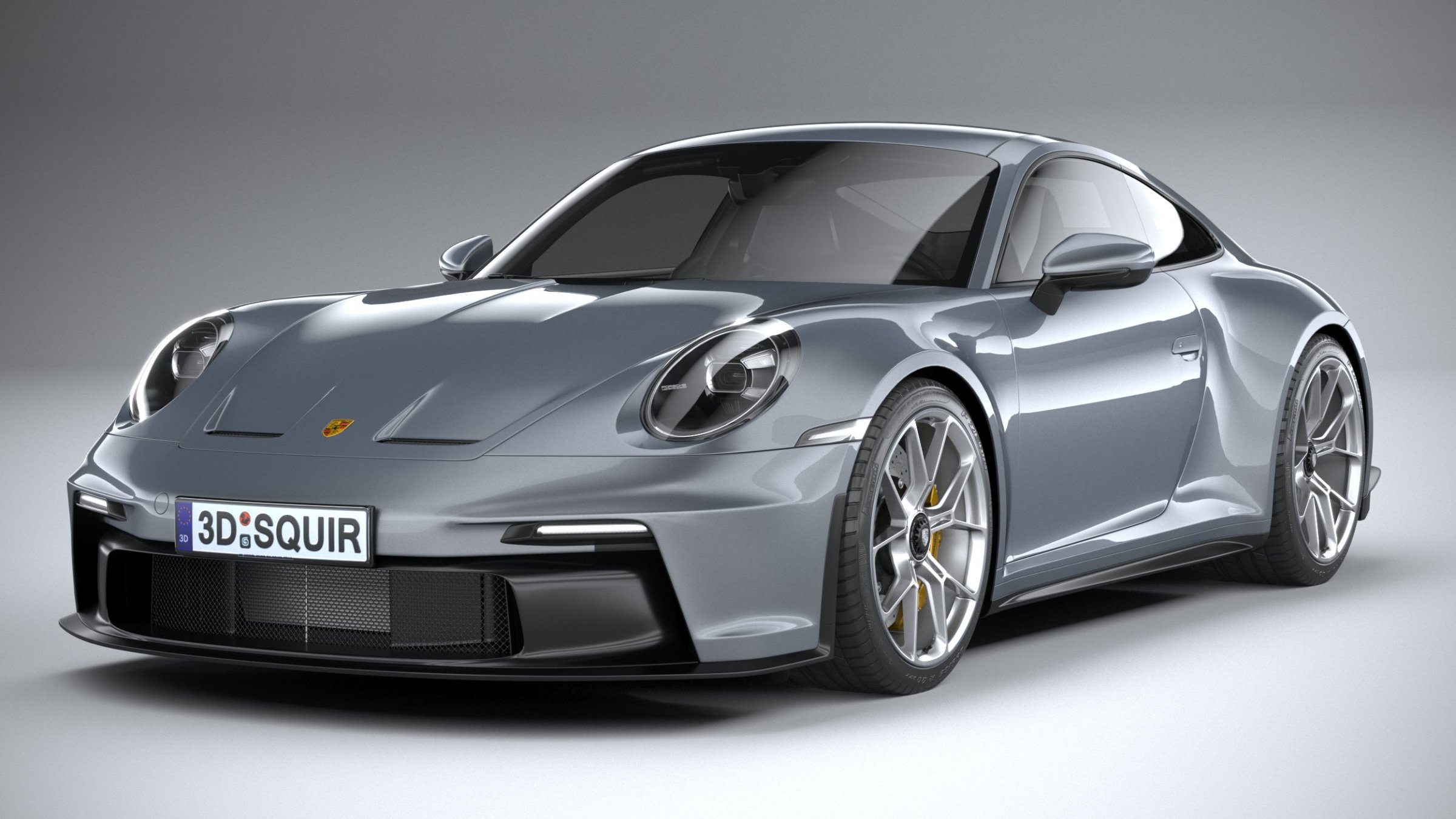 Porsche 911 GT3 Touring 2022 3D Model