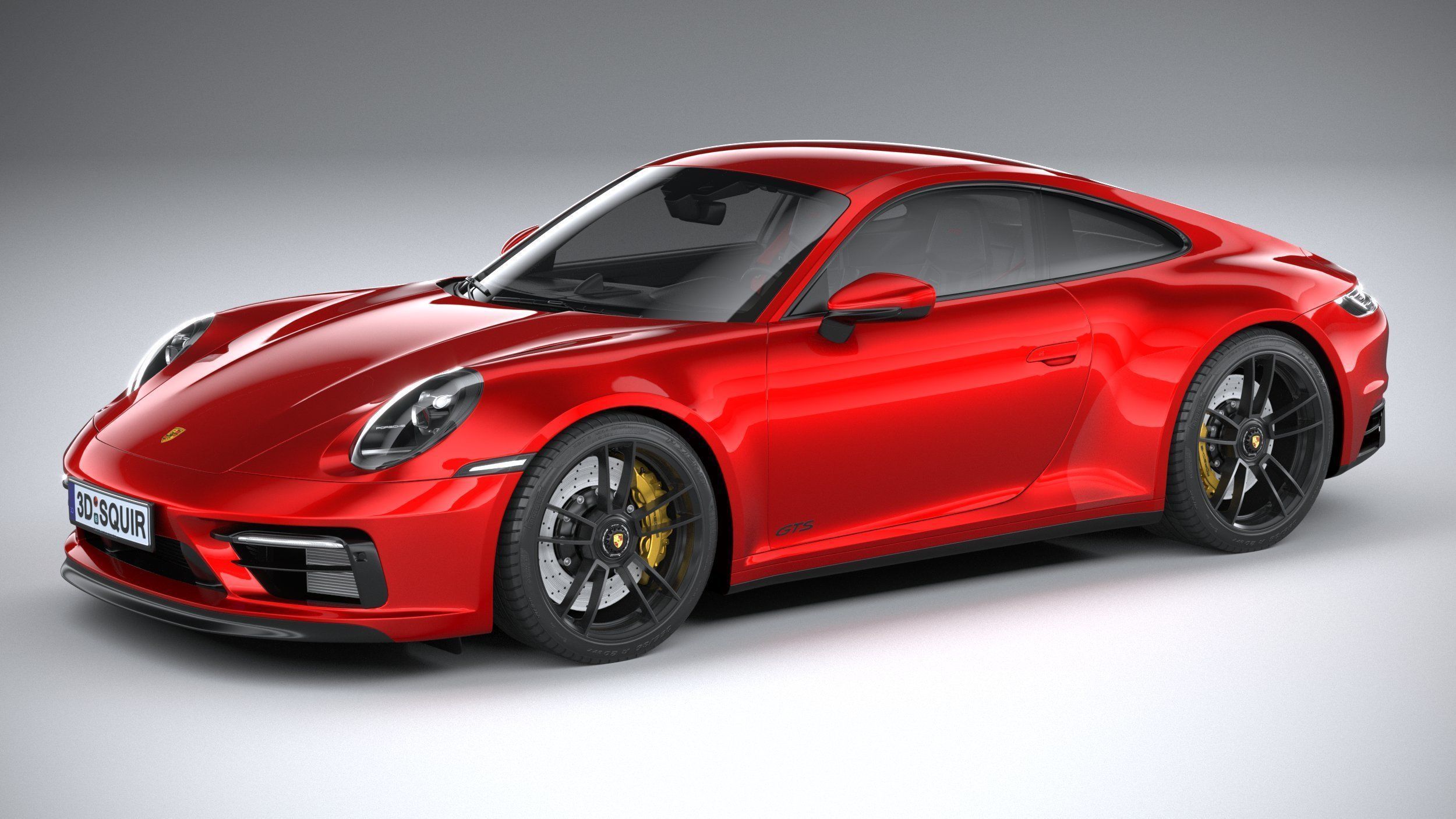 3D Porsche 911 Carrera GTS 2022 | CGTrader
