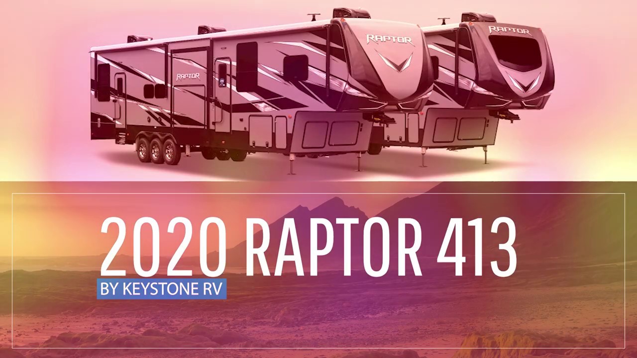 2022 Keystone RV Raptor 413 Toy Hauler ...