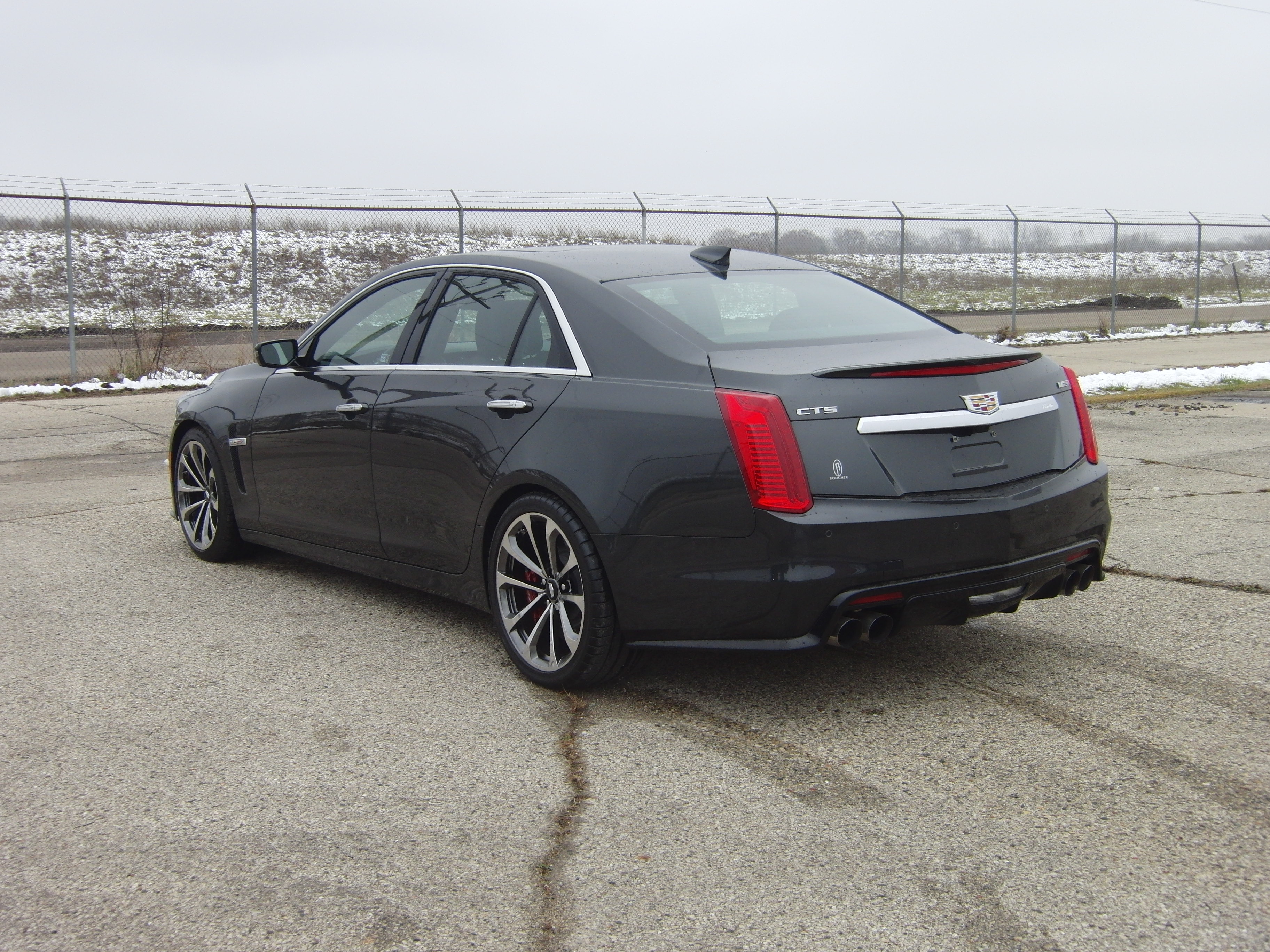 2017 CADILLAC CTS-V crash image 7