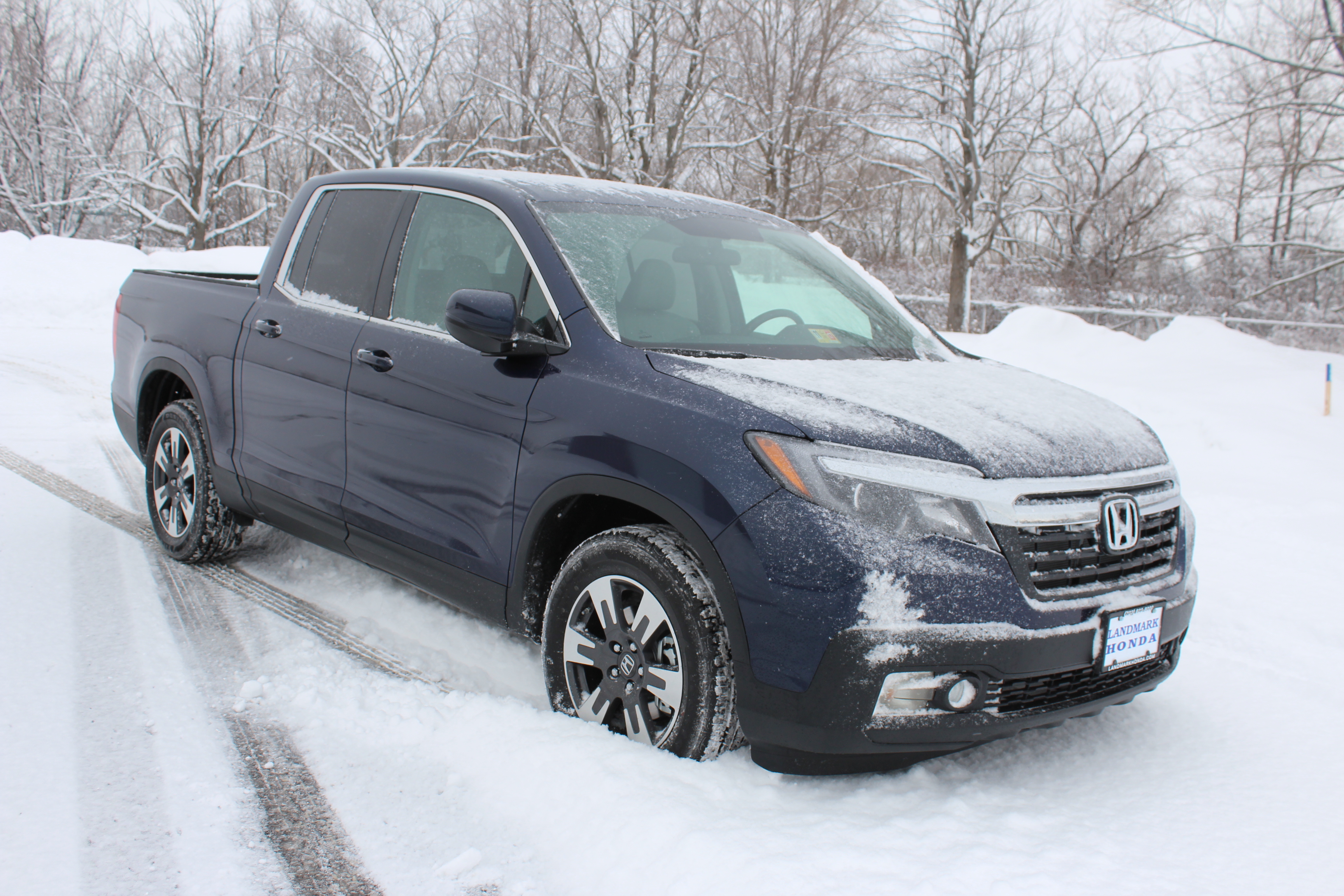 2017 HONDA RIDGELINE crash image