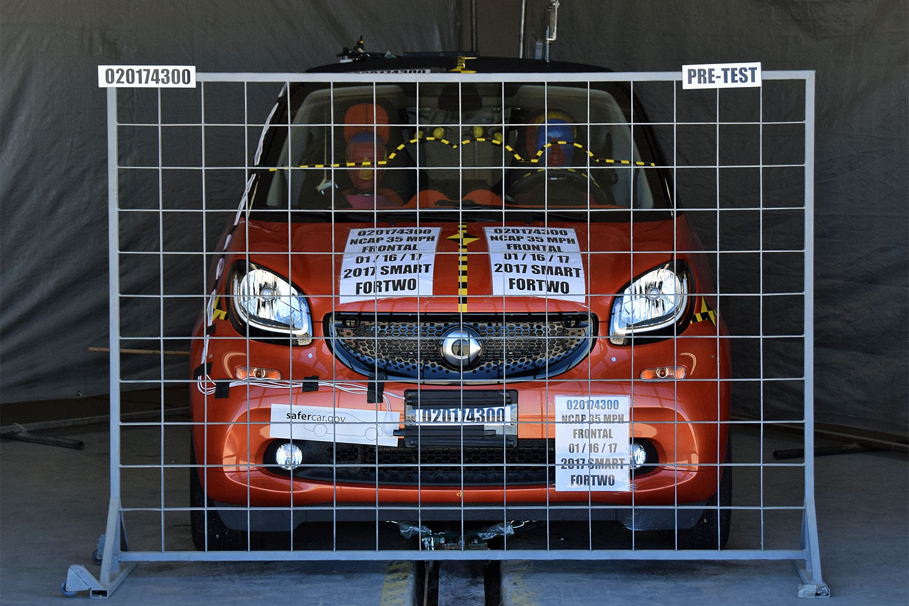 2017 SMART FORTWO crash image