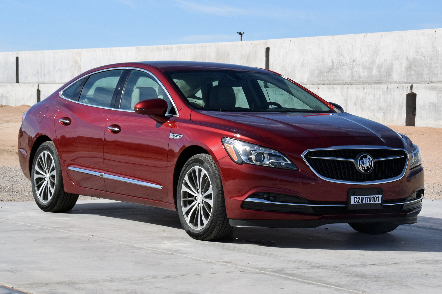 2017 BUICK LACROSSE crash image