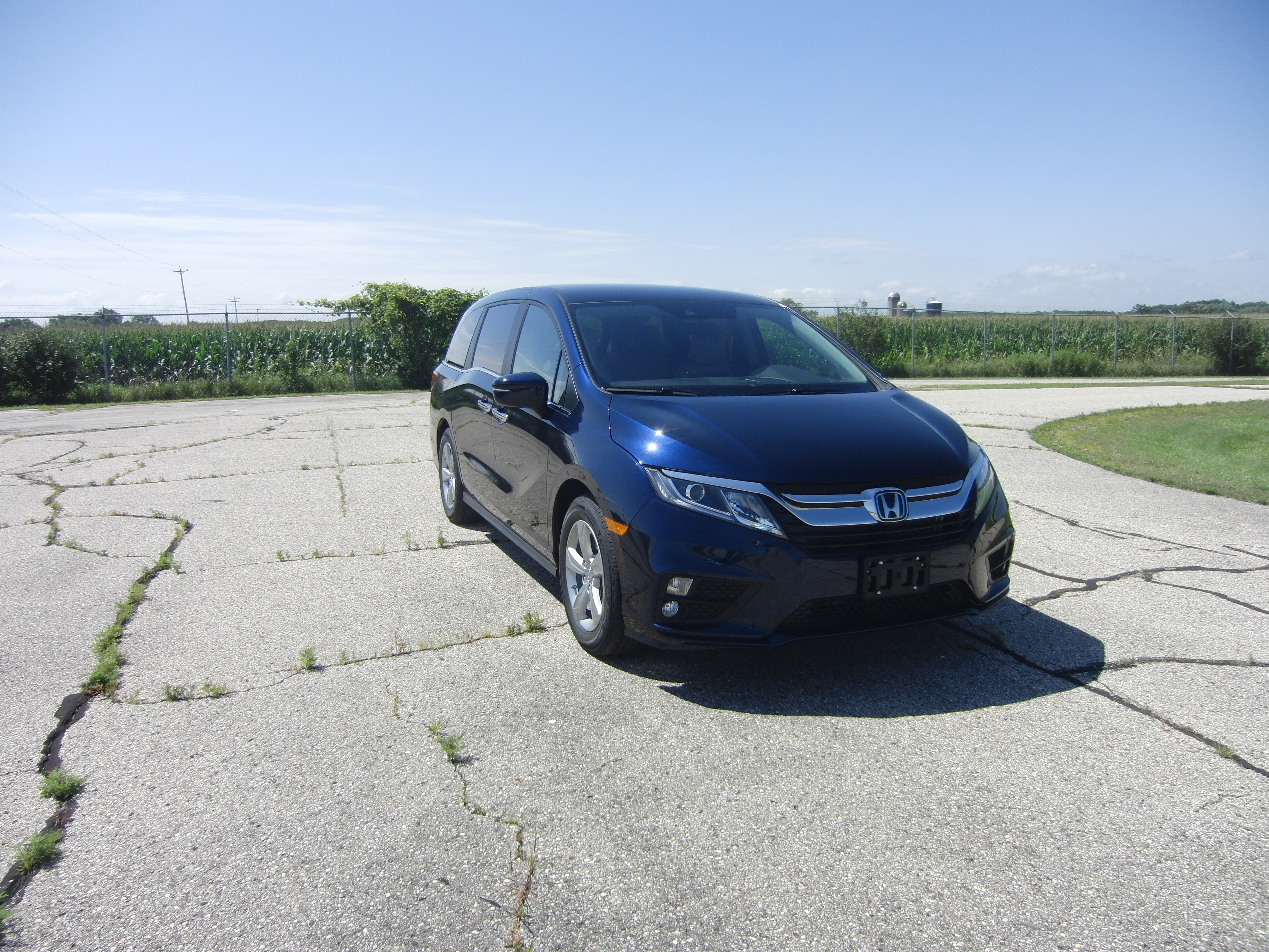 2018 HONDA ODYSSEY crash image