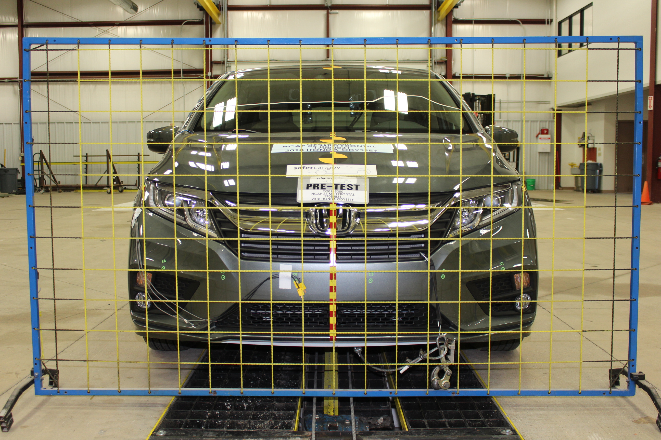 2018 HONDA ODYSSEY crash image