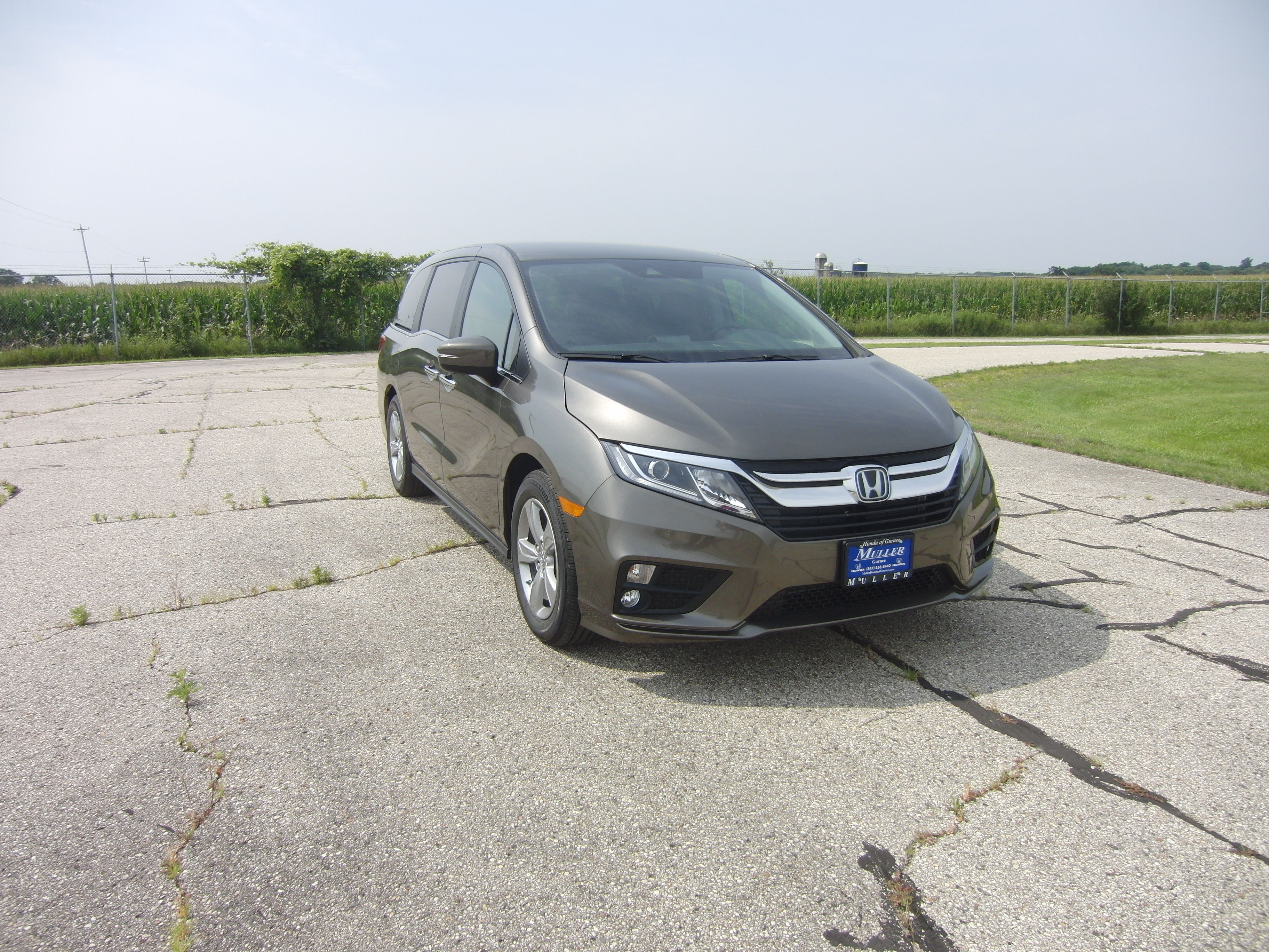 2018 HONDA ODYSSEY crash image