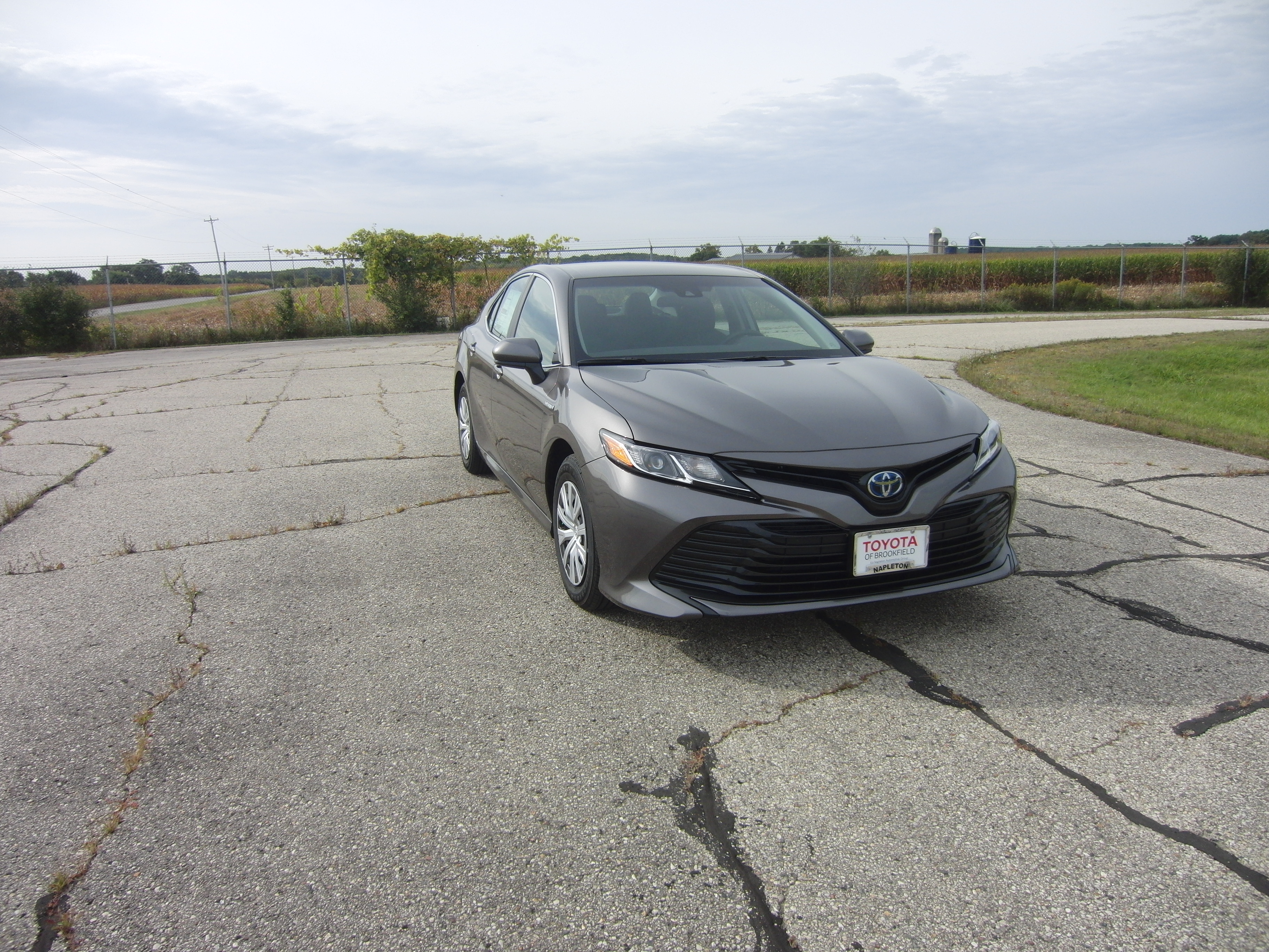 2018 TOYOTA CAMRY HYBRID crash image
