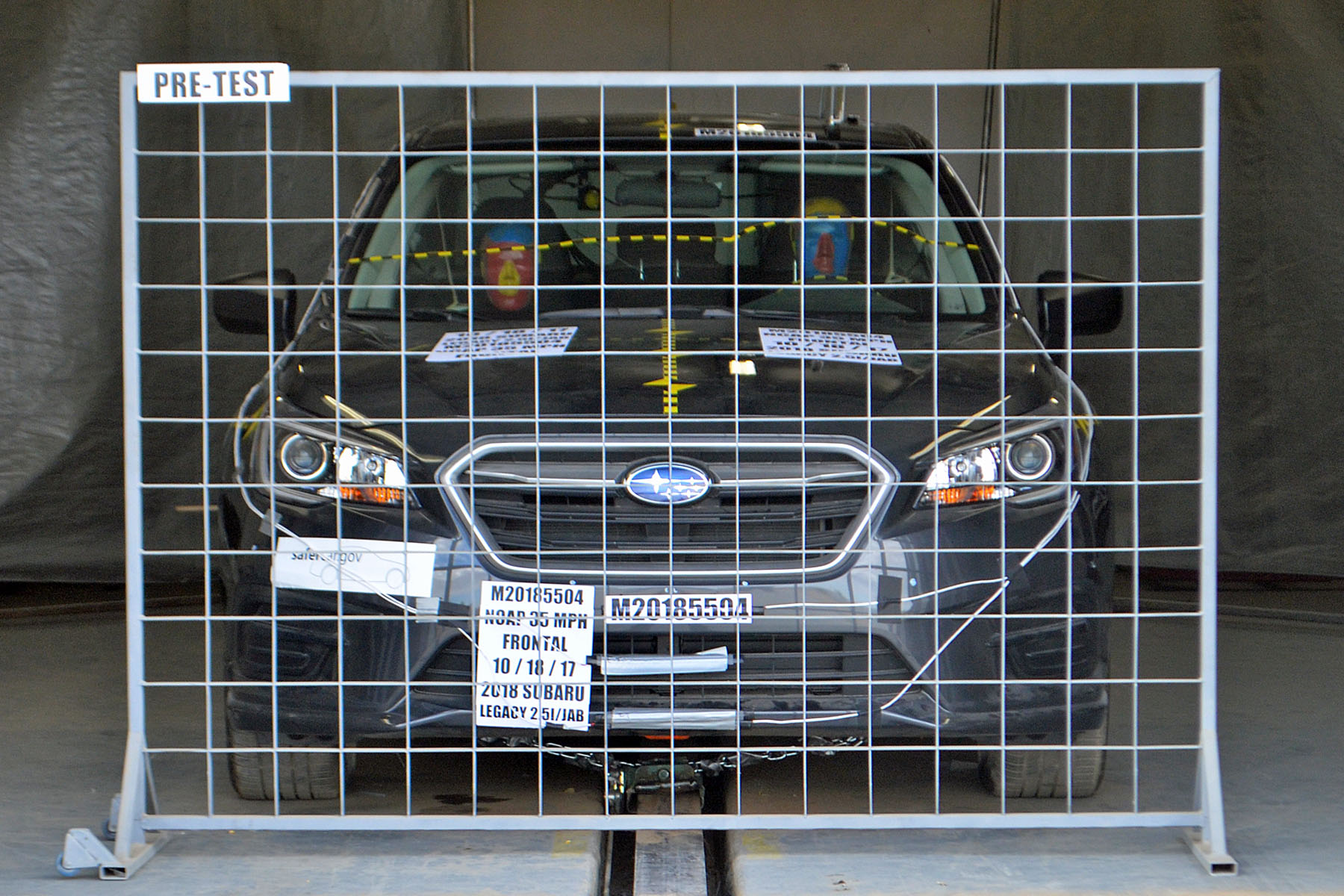 2018 SUBARU LEGACY crash image