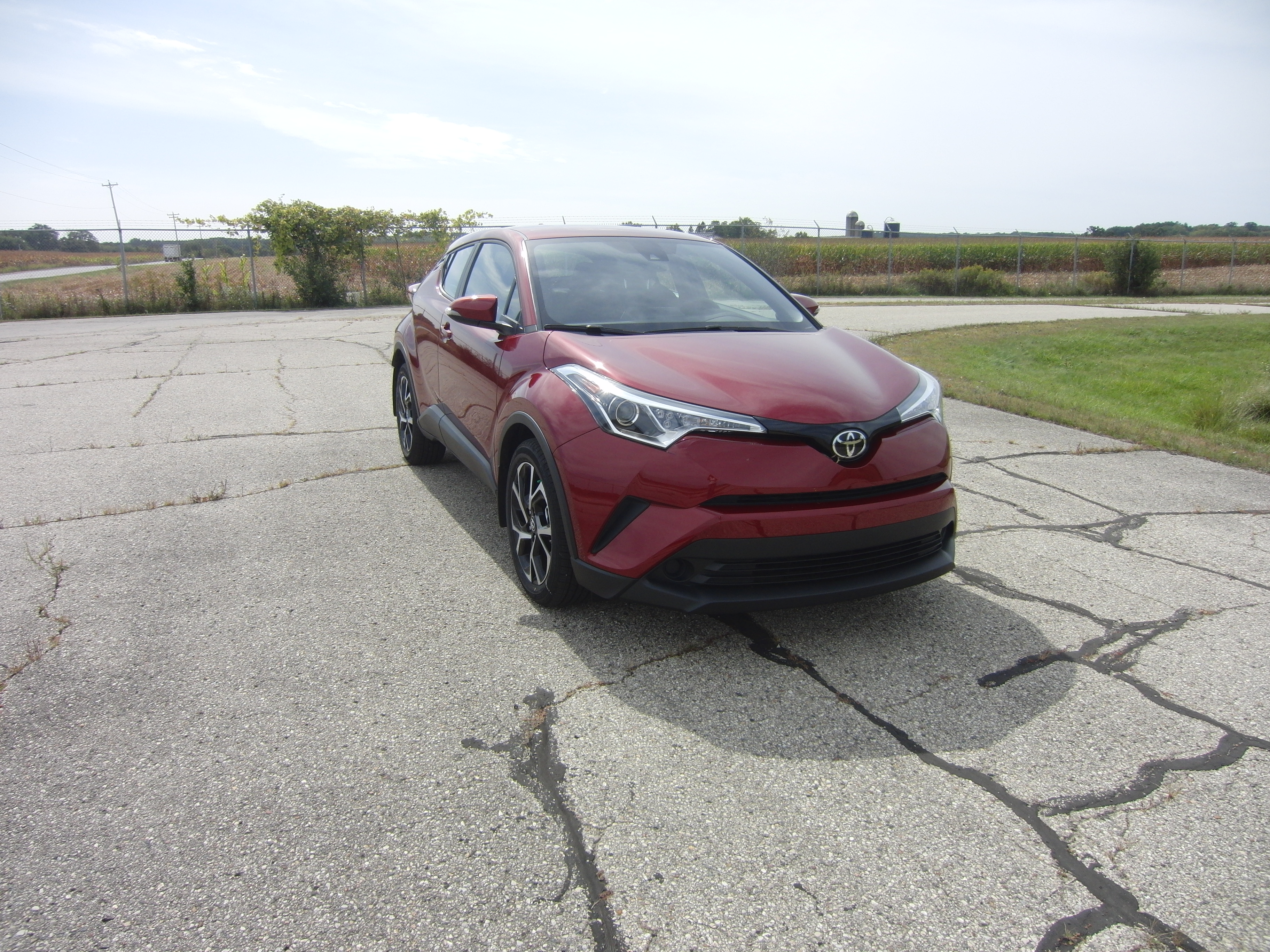 2018 TOYOTA C-HR crash image