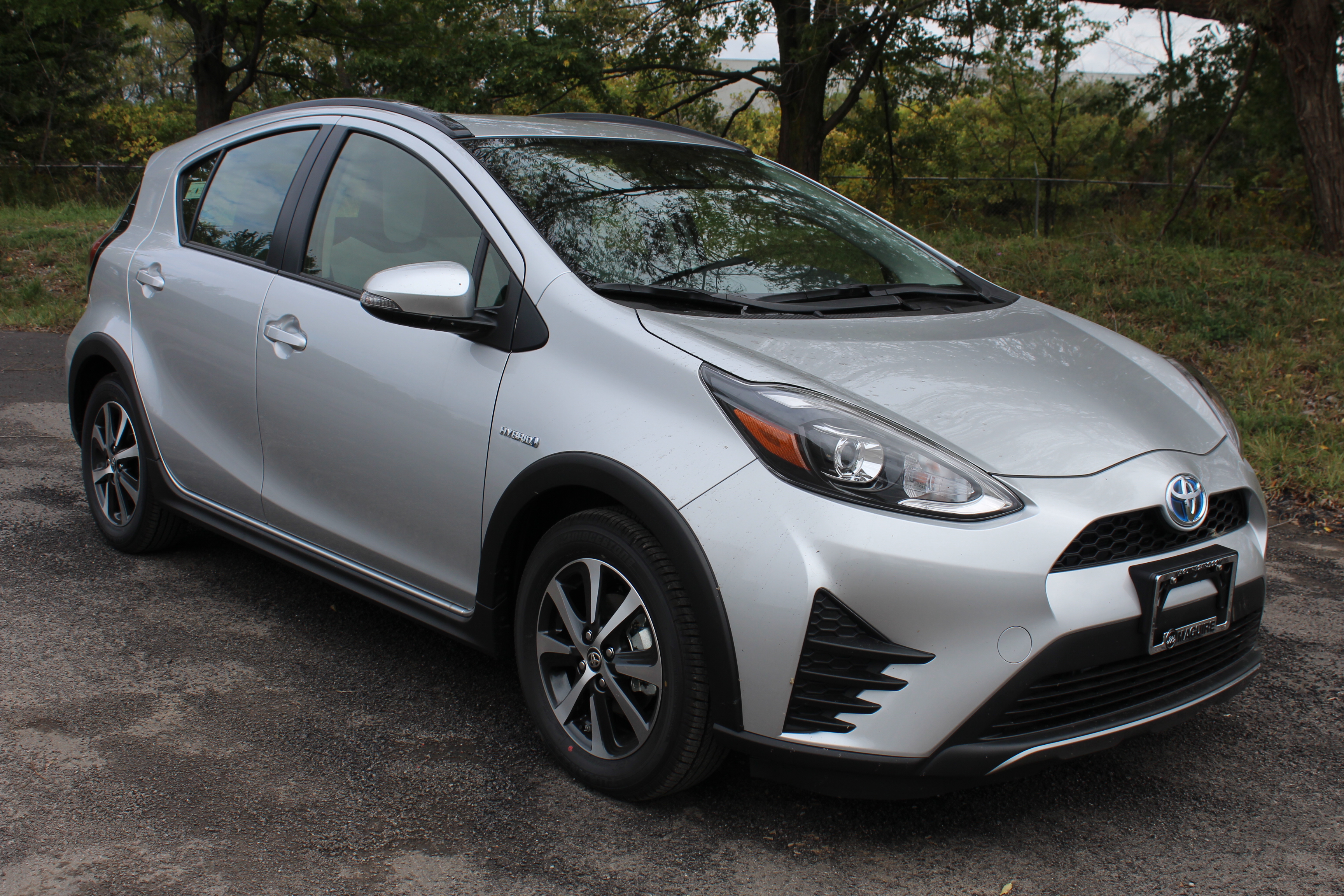 2018 TOYOTA PRIUS C crash image
