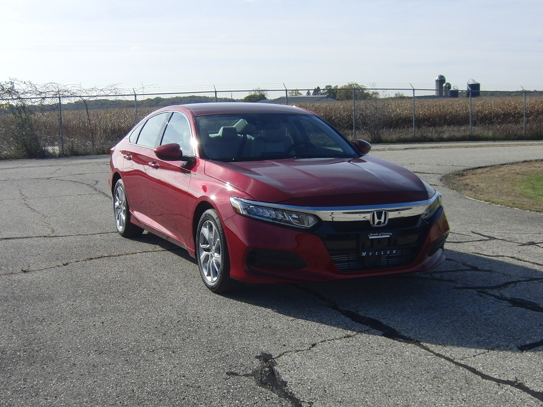 2018 HONDA ACCORD crash image