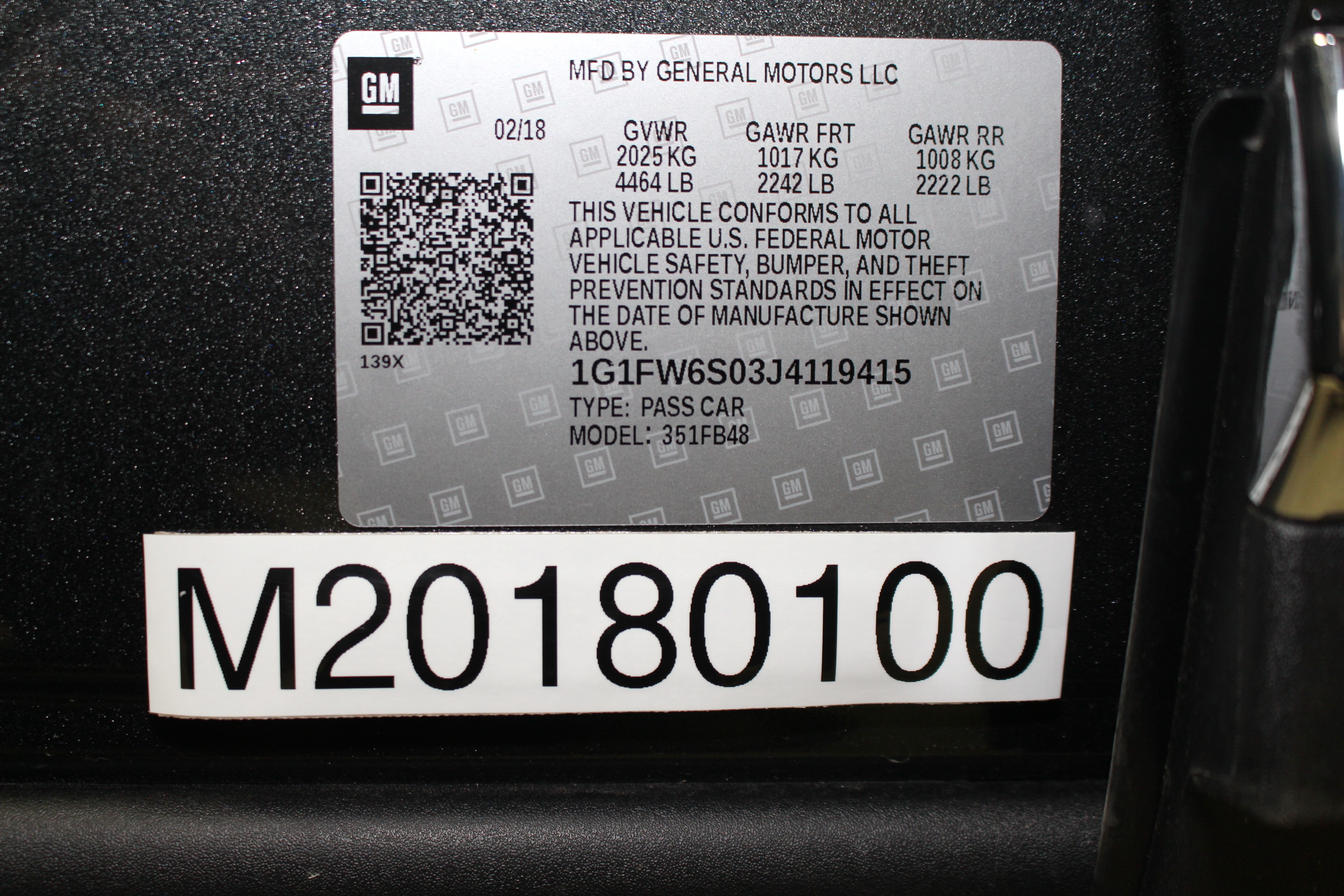 2018 CHEVROLET BOLT crash image 4