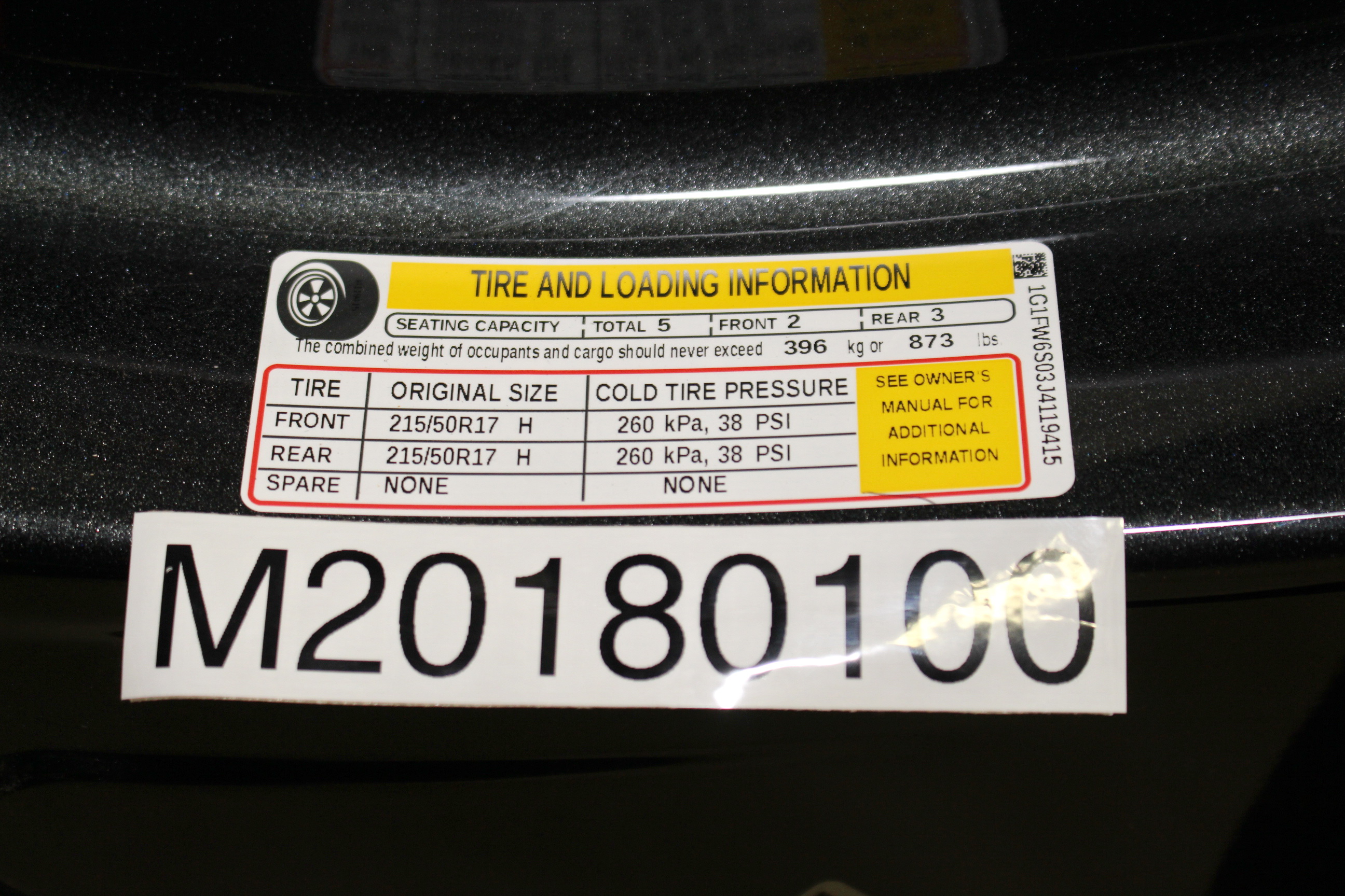 2018 CHEVROLET BOLT crash image 5