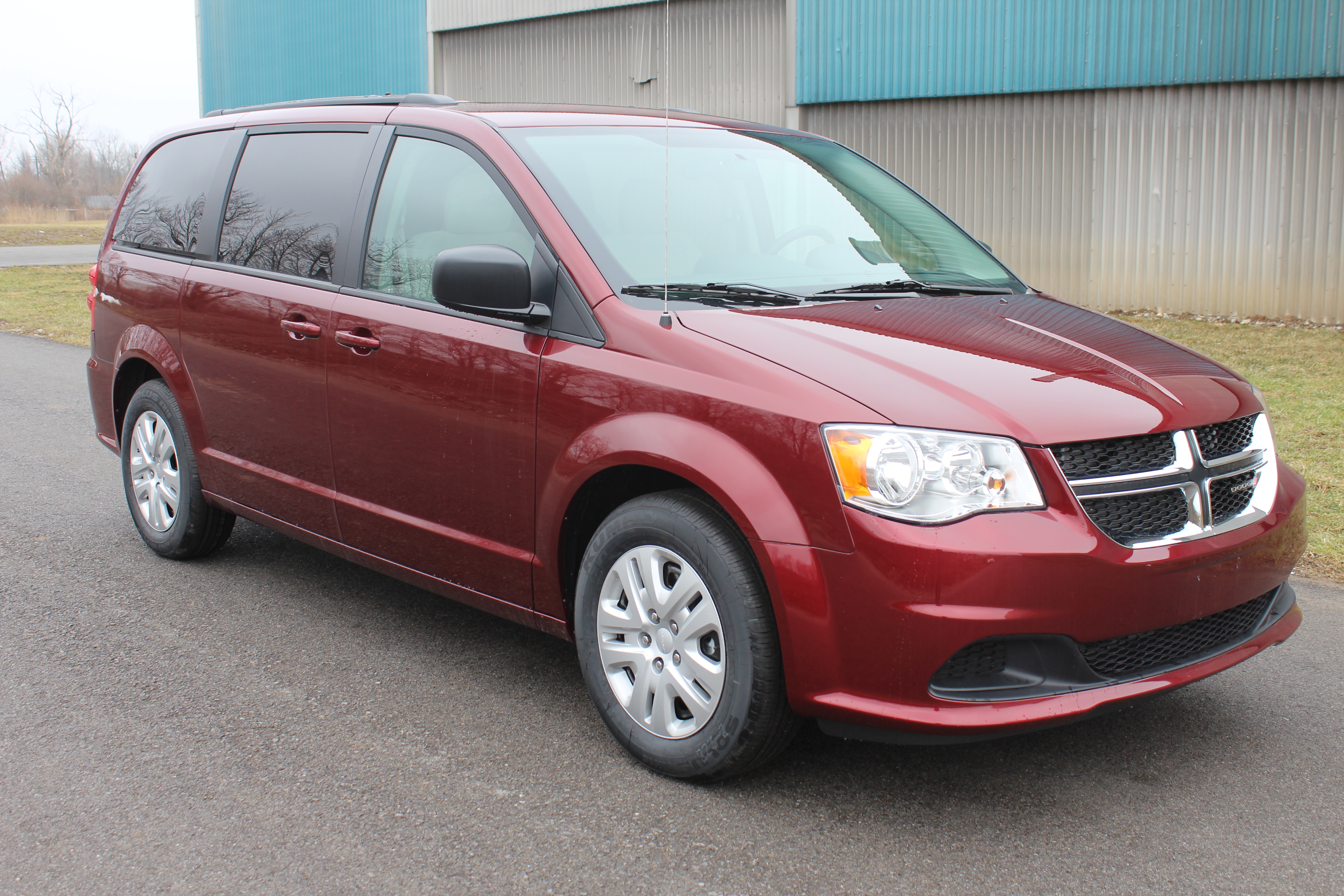 2018 DODGE GRAND CARAVAN crash image