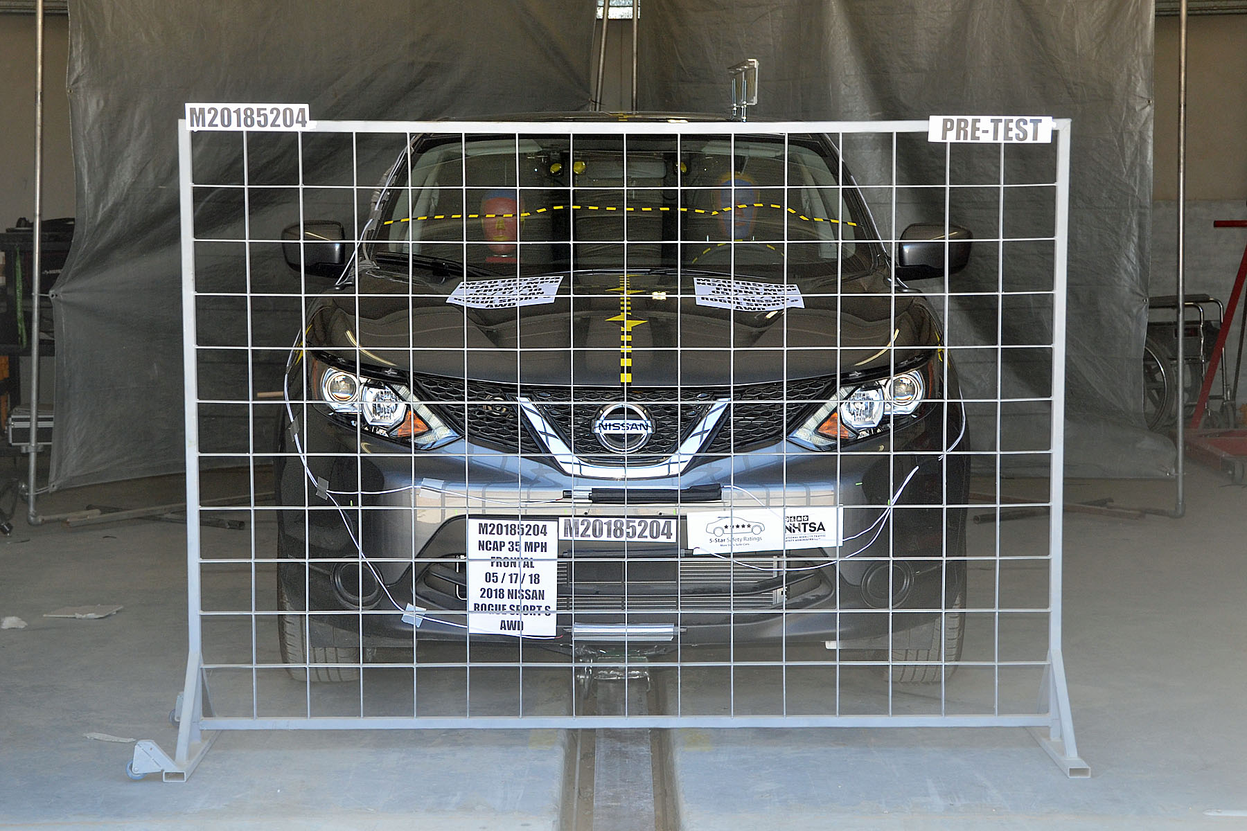 2018 NISSAN ROGUE SPORT crash image
