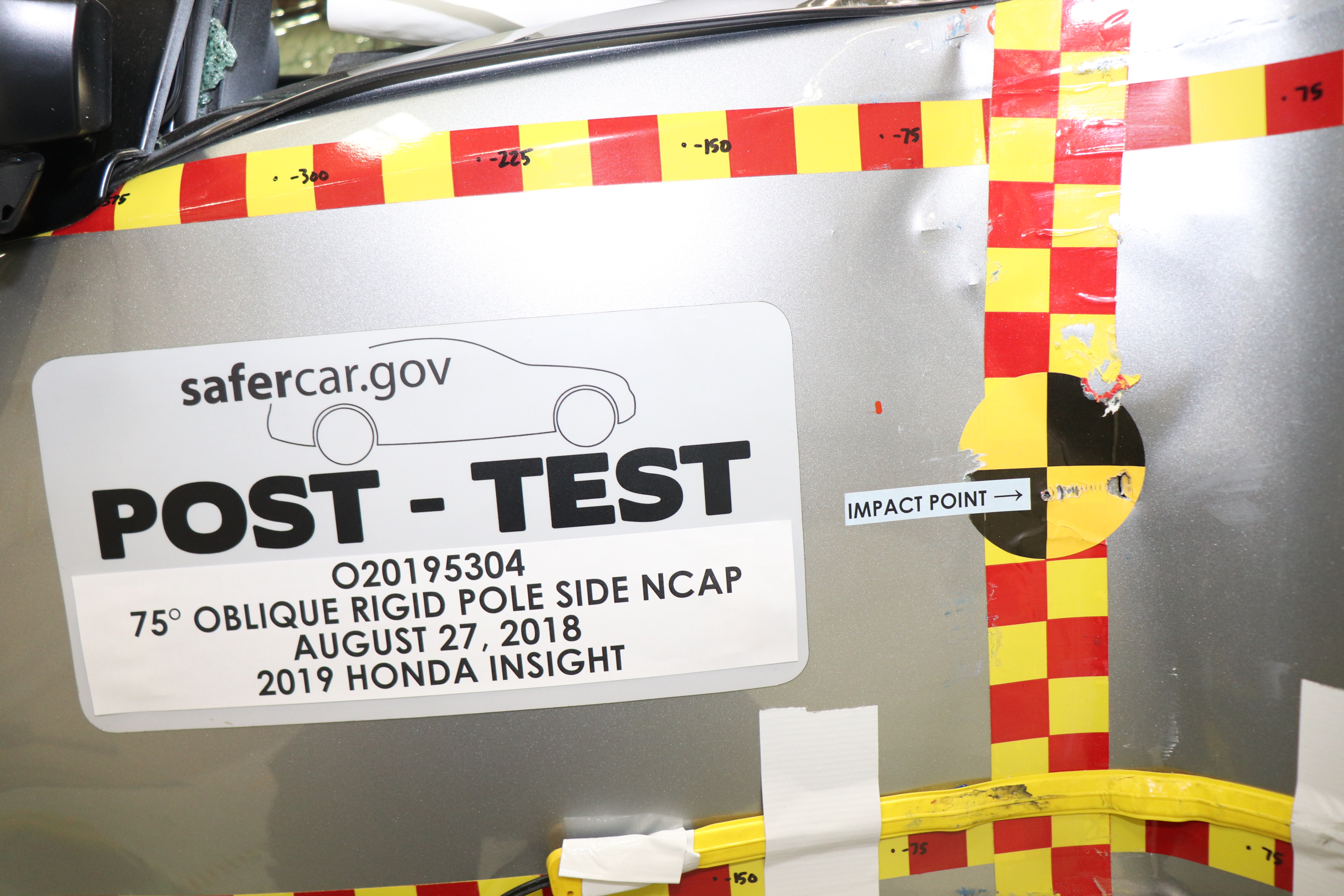 2019 HONDA INSIGHT crash image 20