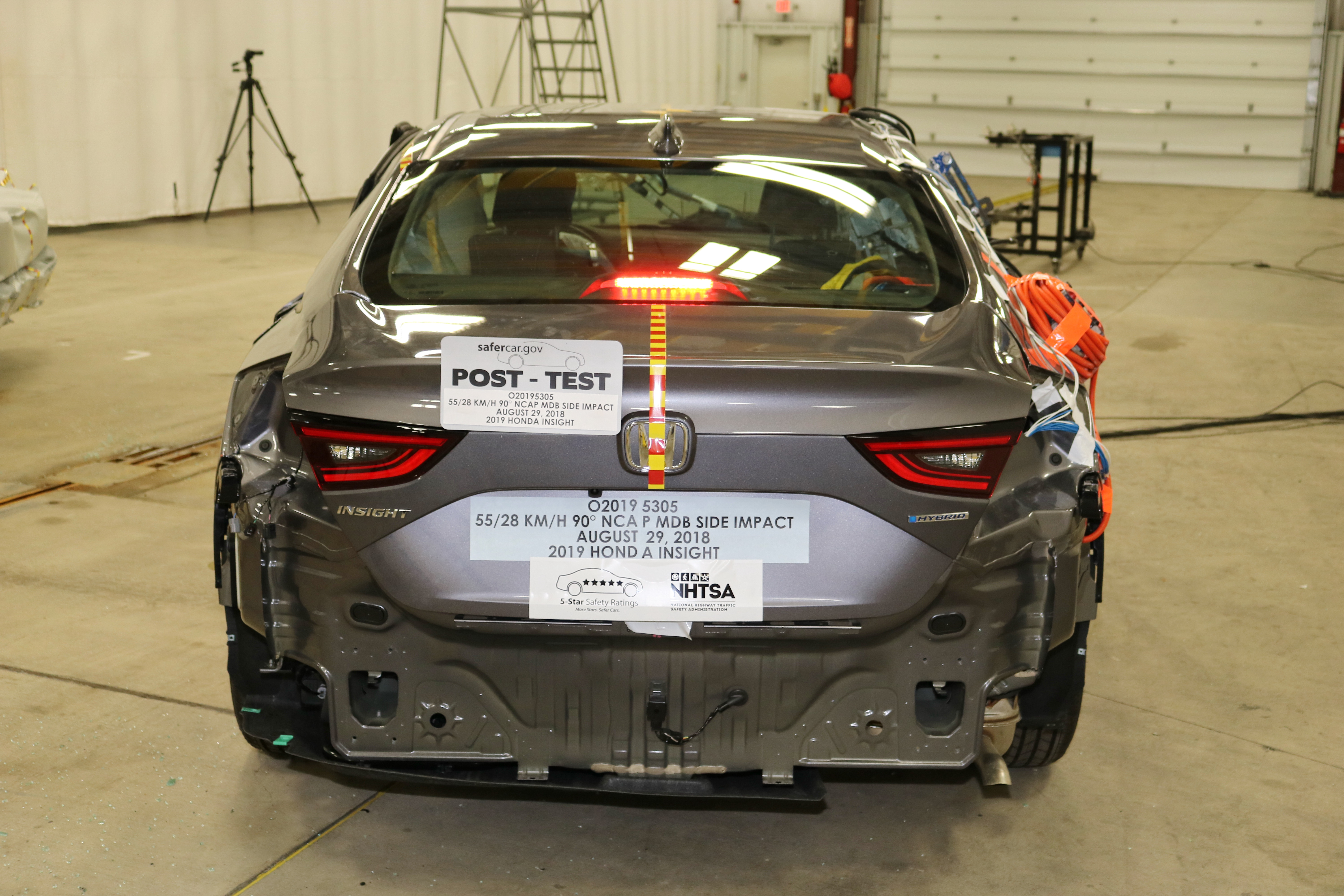 2019 HONDA INSIGHT crash image 12