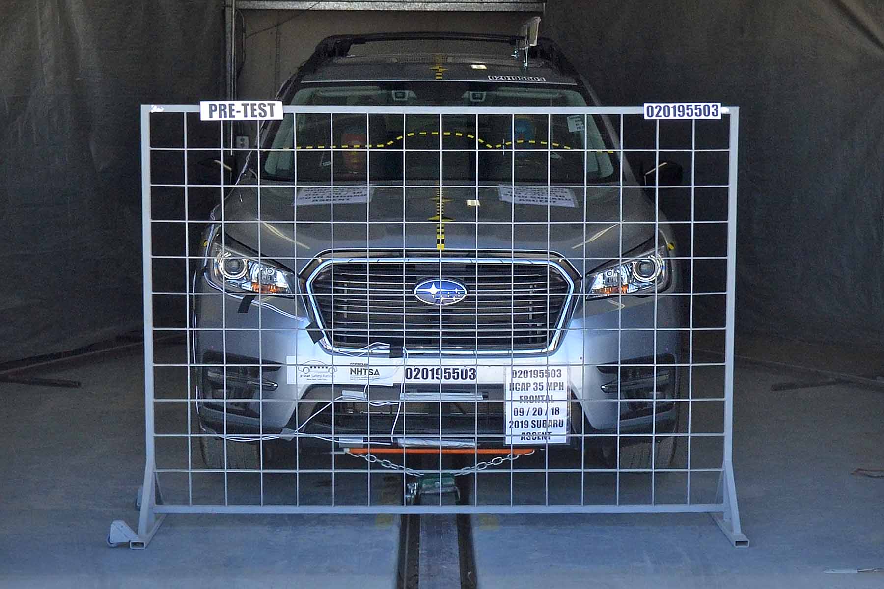 2019 SUBARU ASCENT crash image