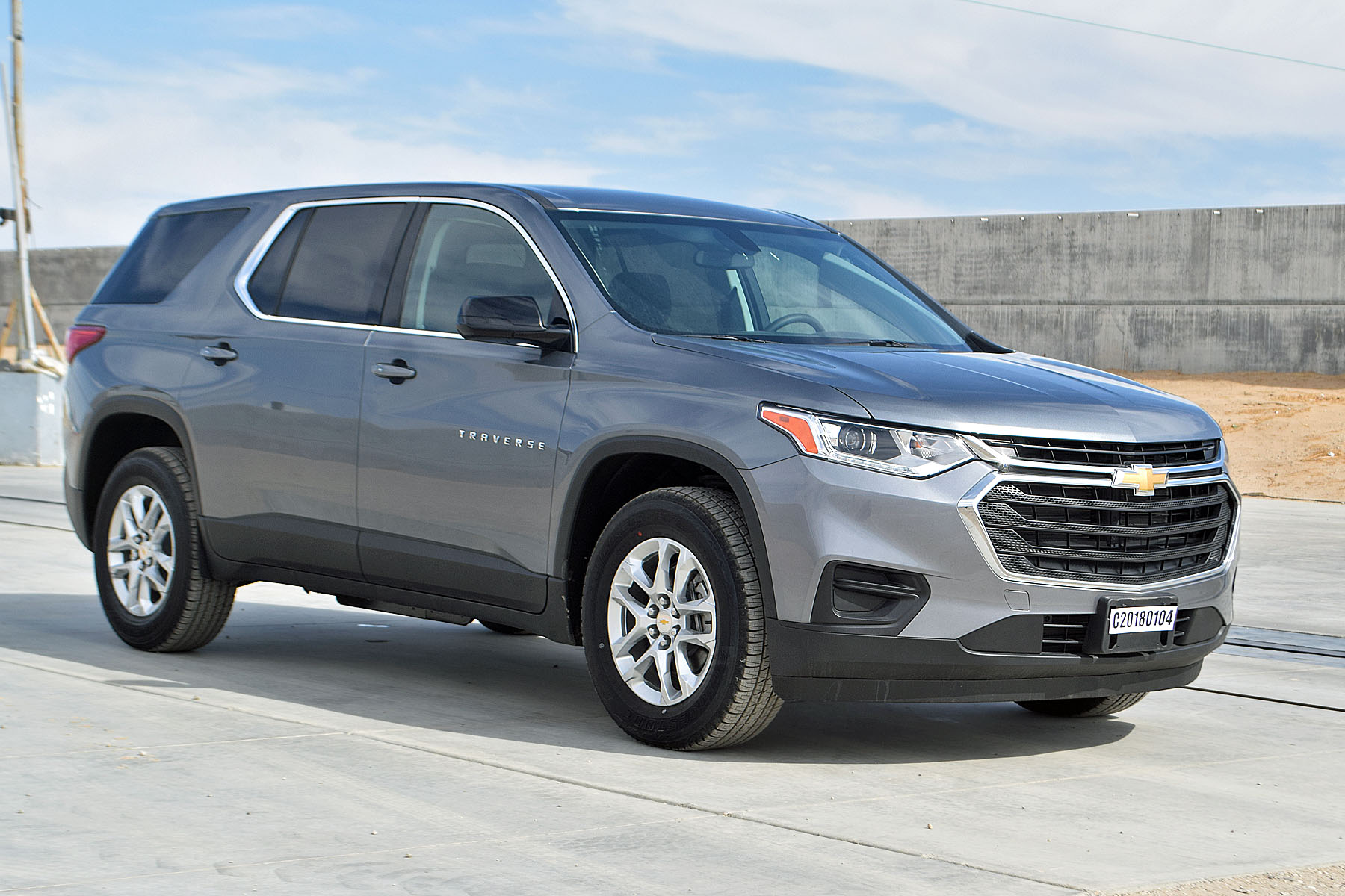 2018 CHEVROLET TRAVERSE crash image
