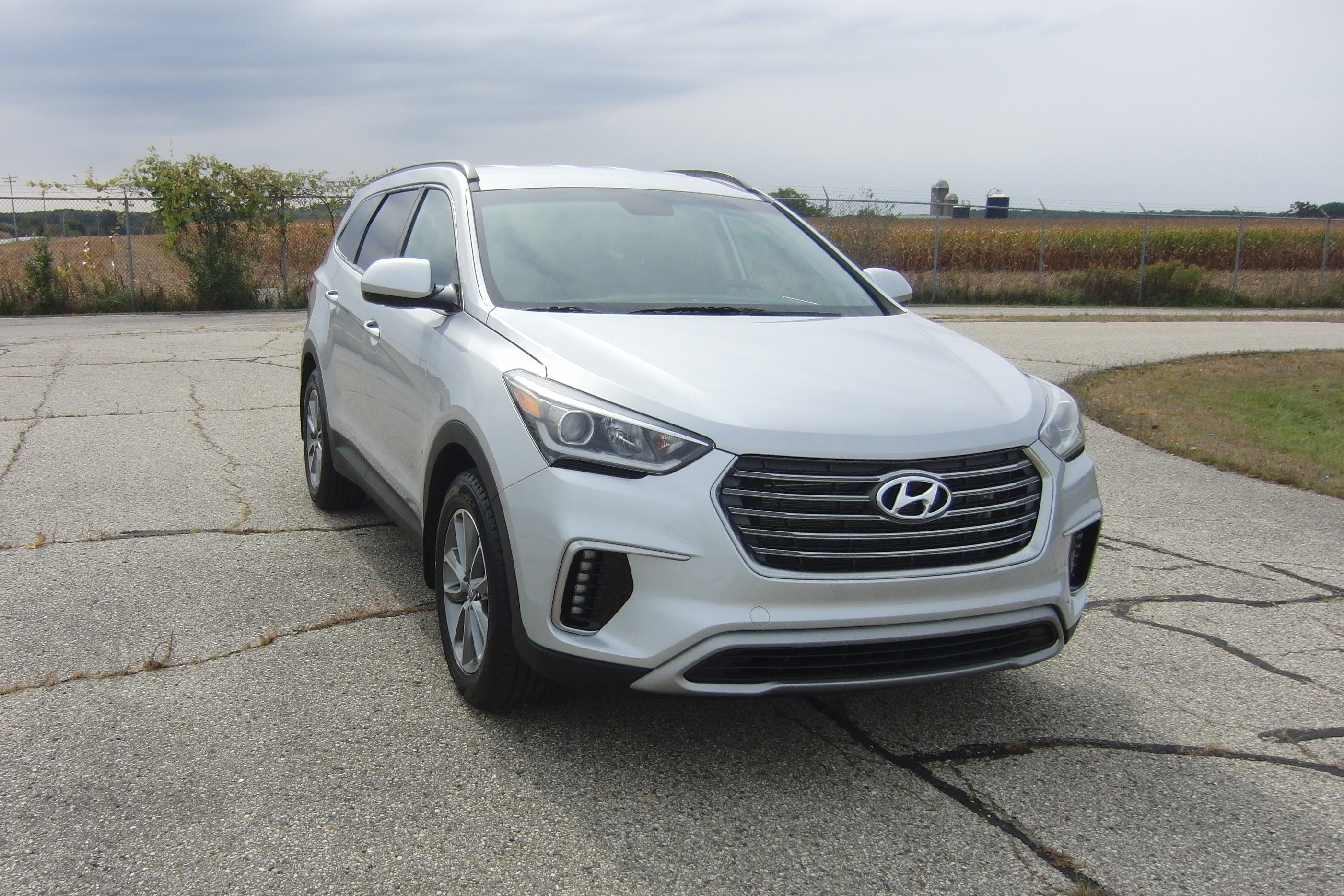2018 HYUNDAI SANTA FE crash image
