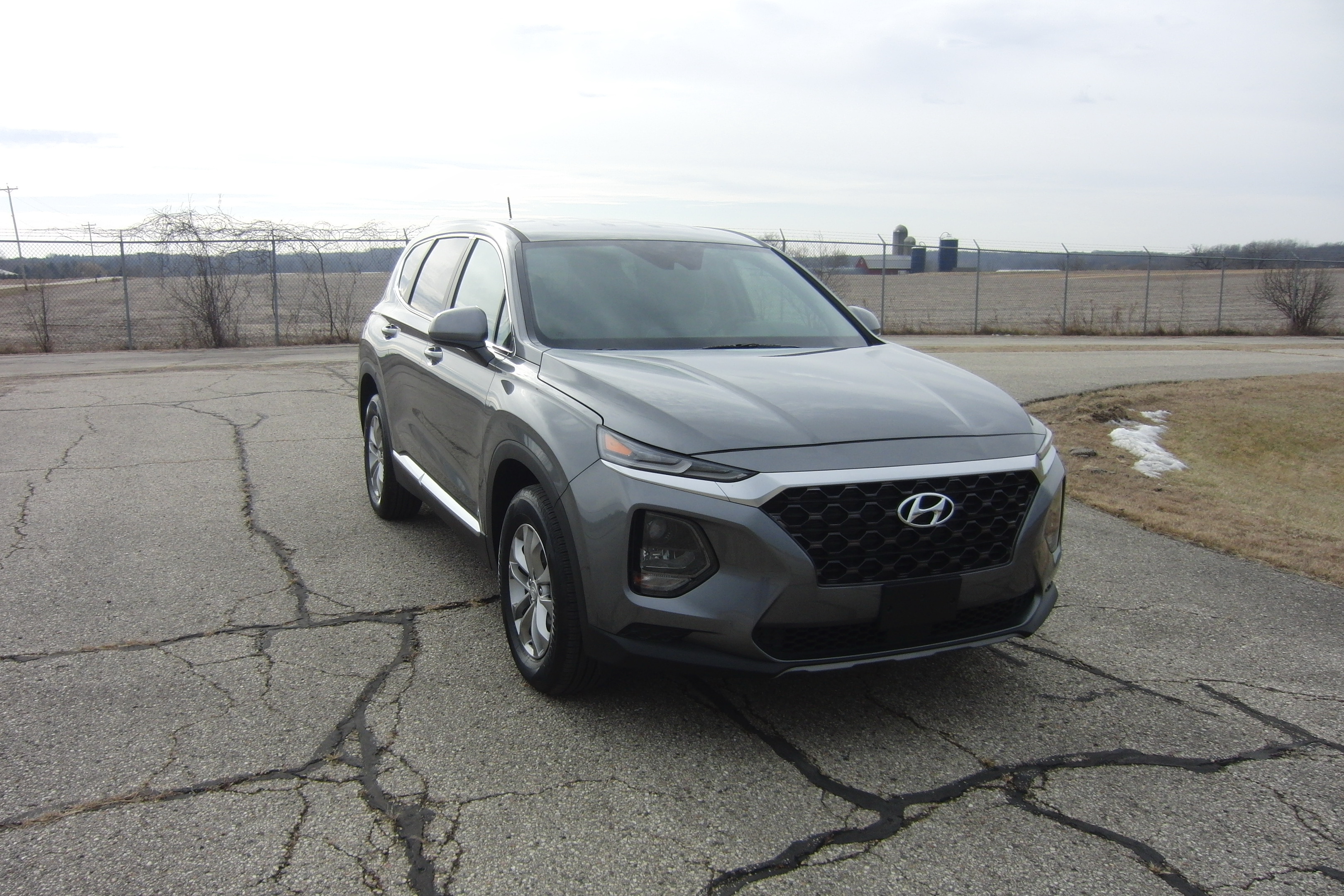 2019 HYUNDAI SANTA FE crash image