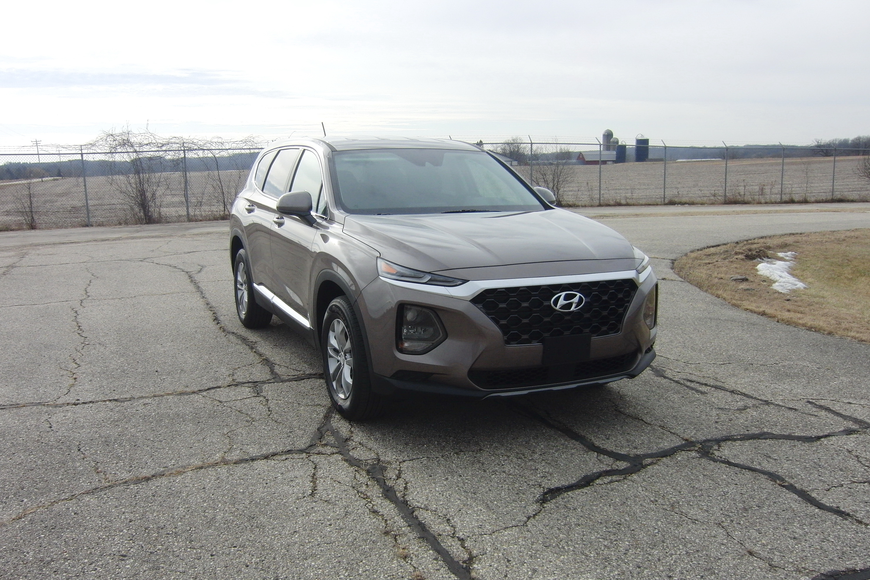 2019 HYUNDAI SANTA FE crash image
