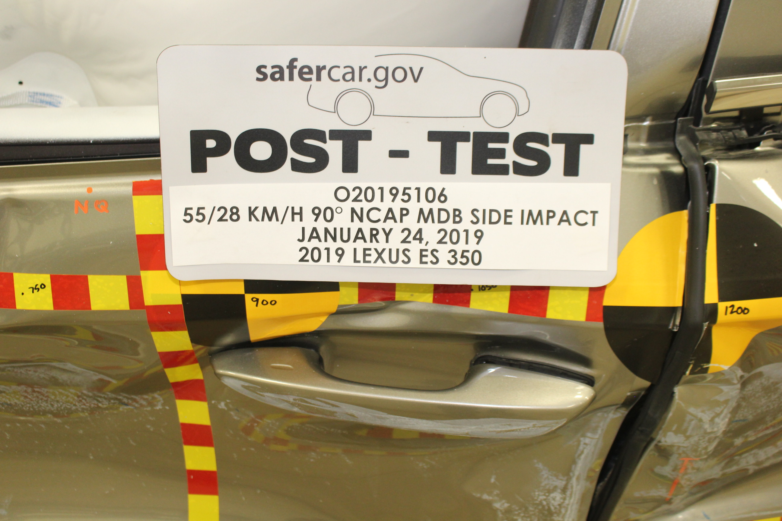 2019 LEXUS ES 350 crash image 22