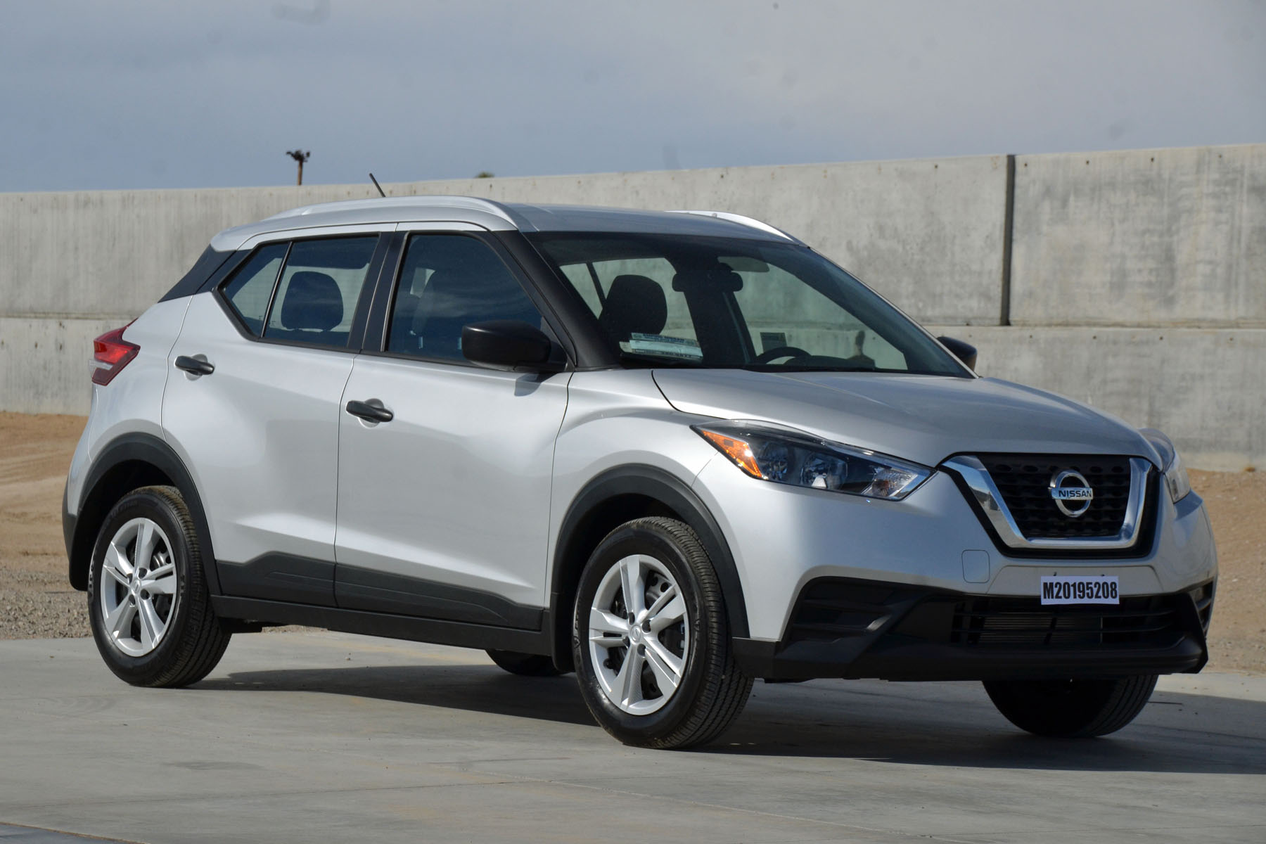 2019 NISSAN KICKS crash-test photo