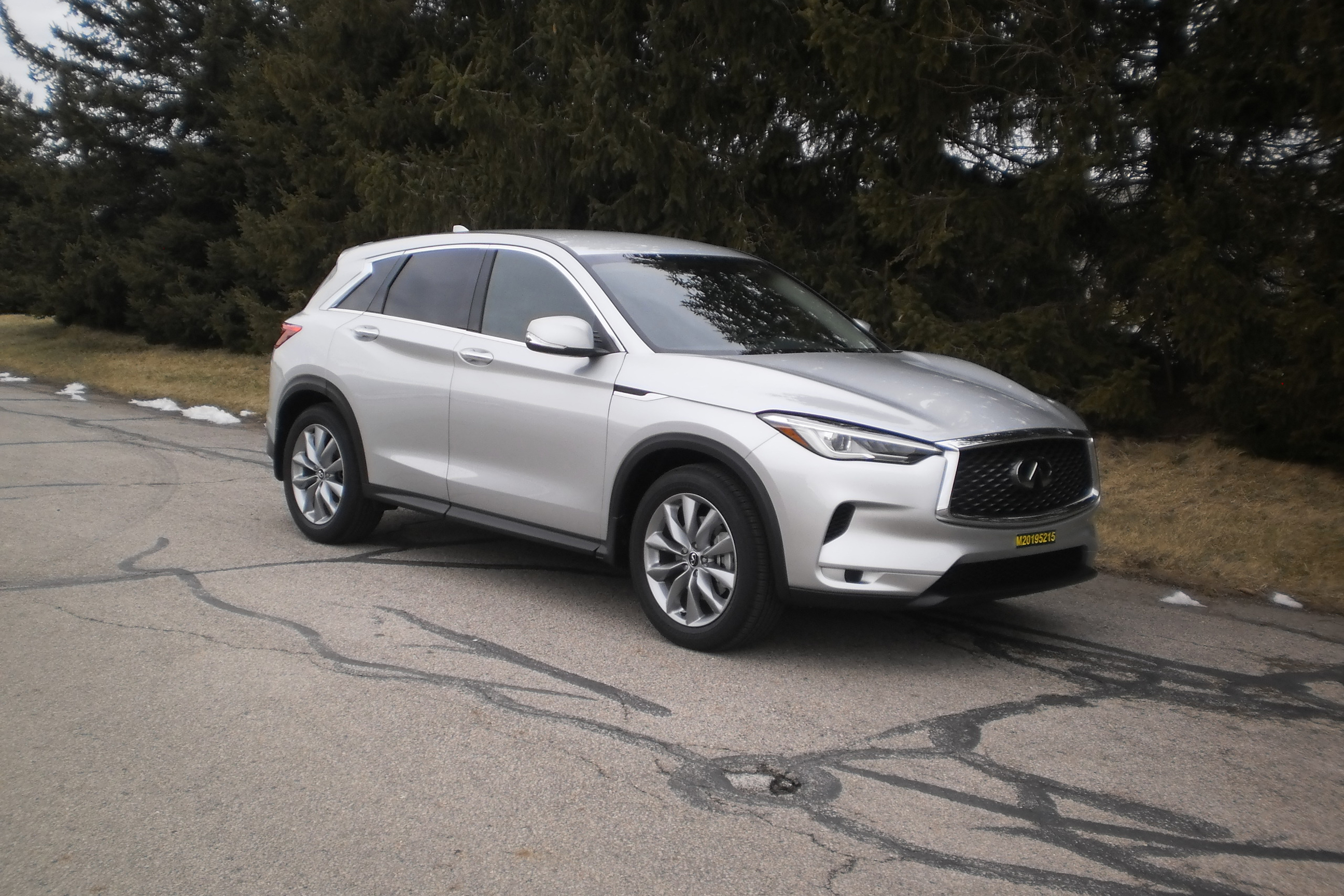 2019 INFINITI QX50 crash image