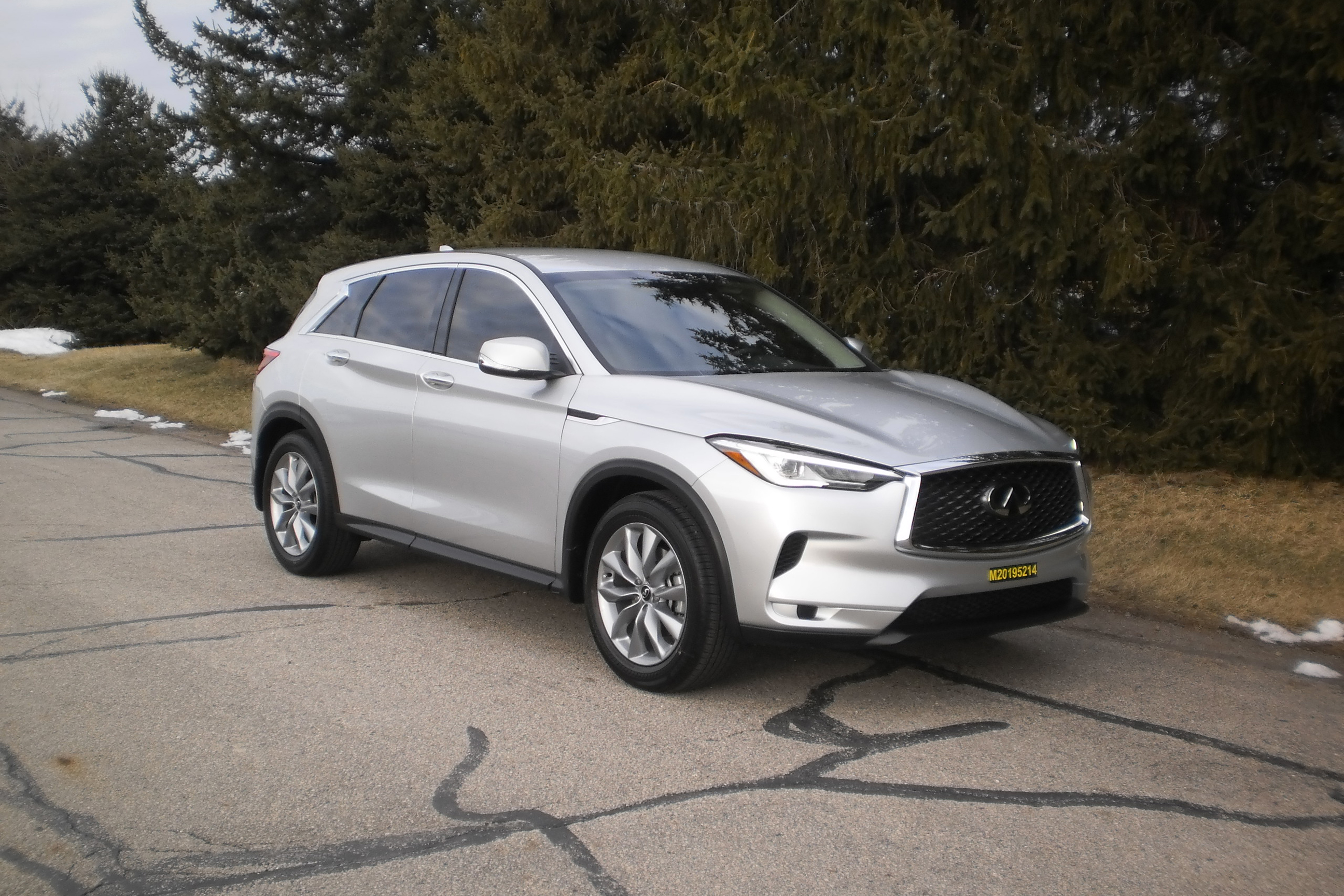 2019 INFINITI QX50 crash image