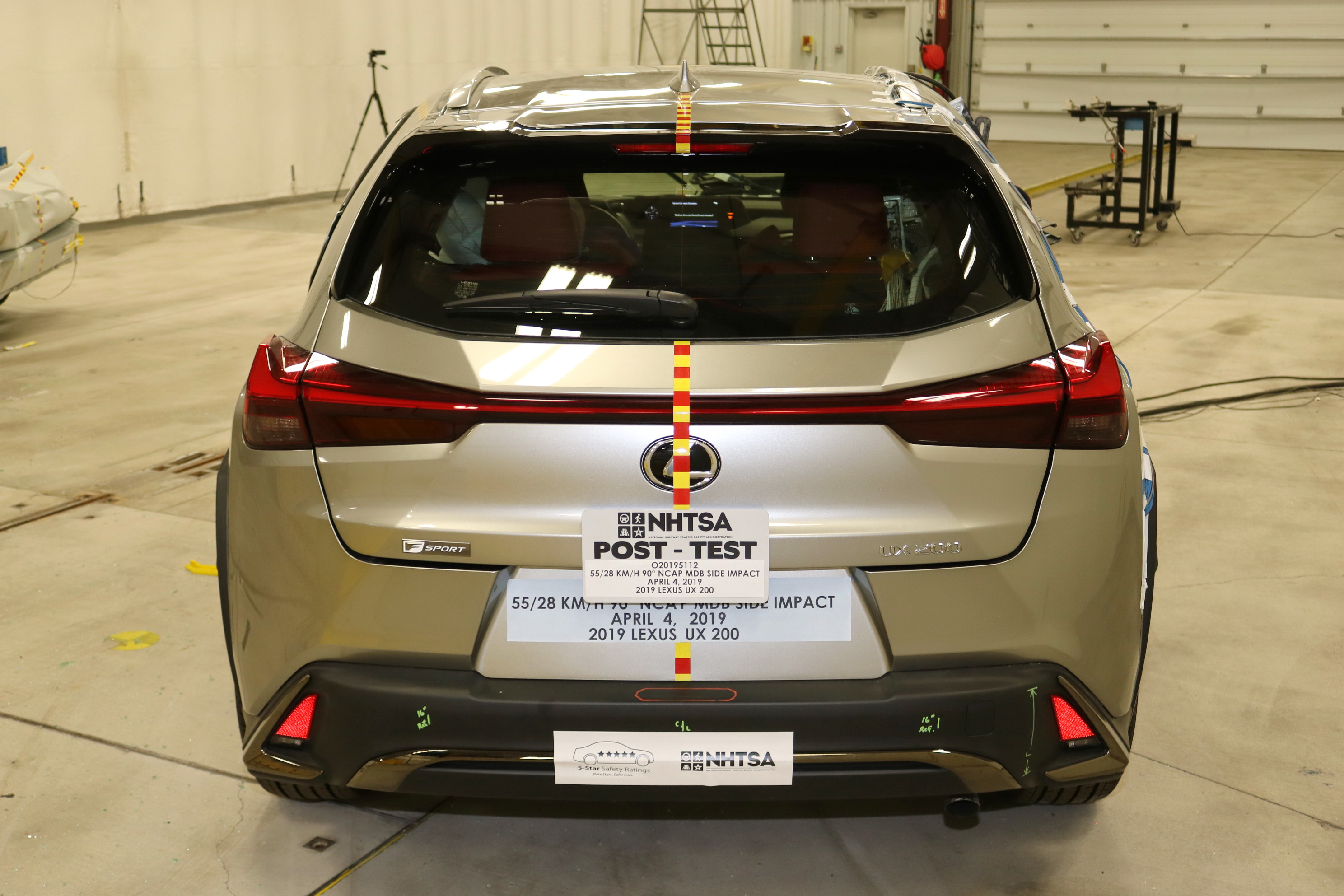 2019 LEXUS UX 200 crash image 12