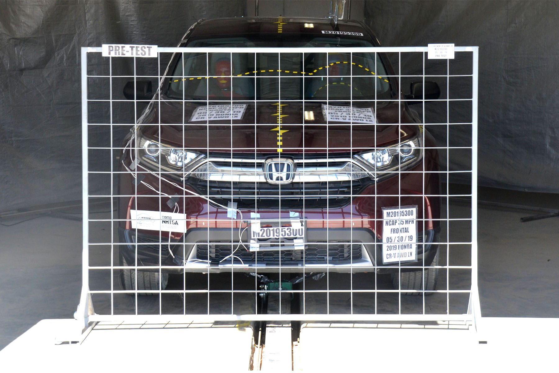 2019 HONDA CR-V crash-test photo