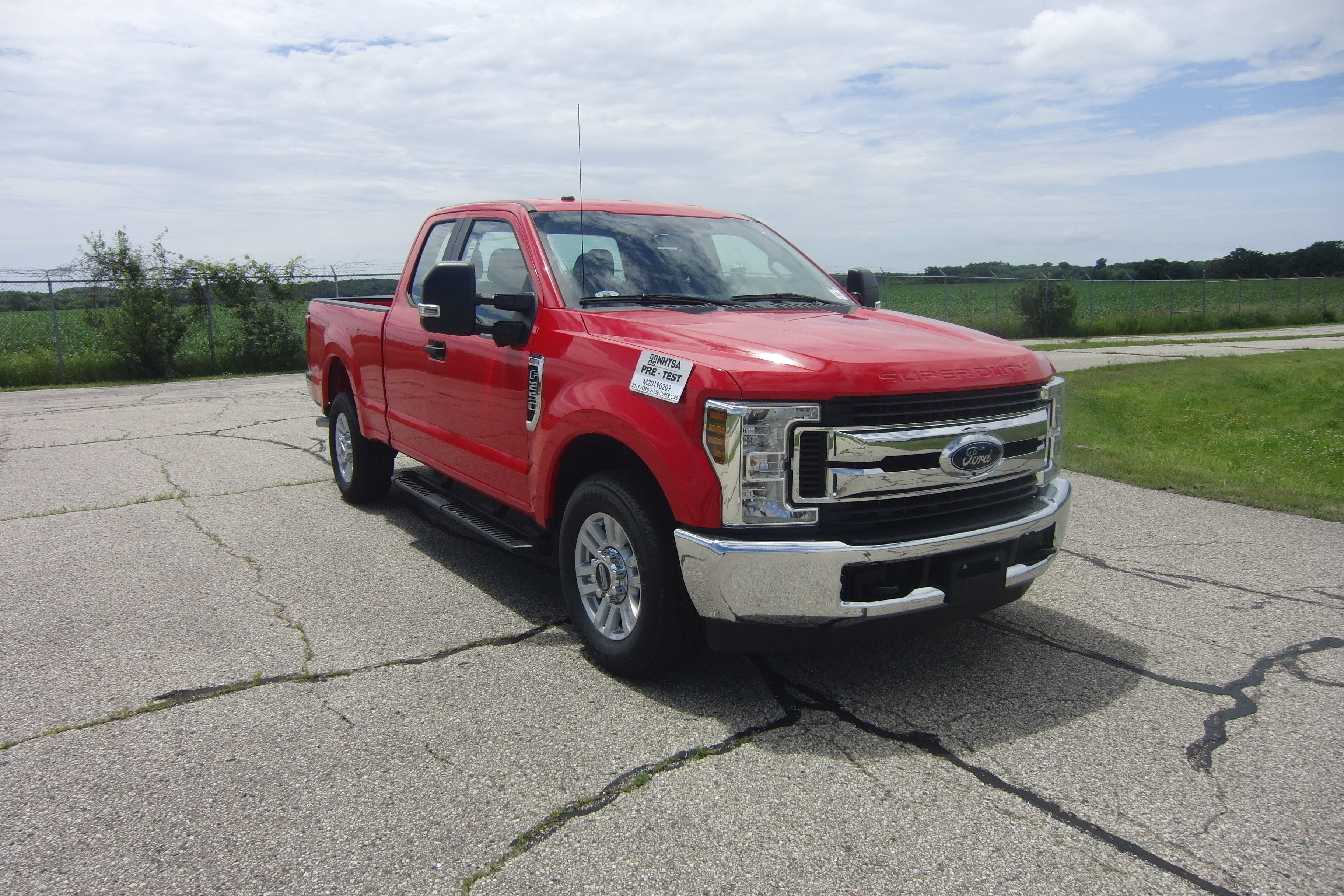 2019 FORD F250 SUPERCAB crash image