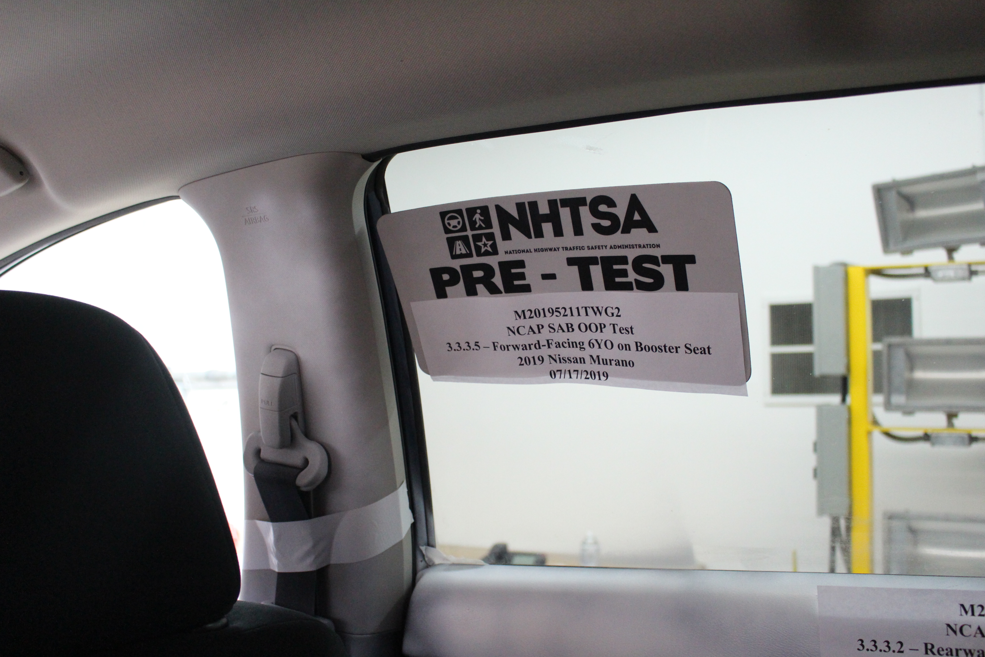 2019 NISSAN MURANO crash image