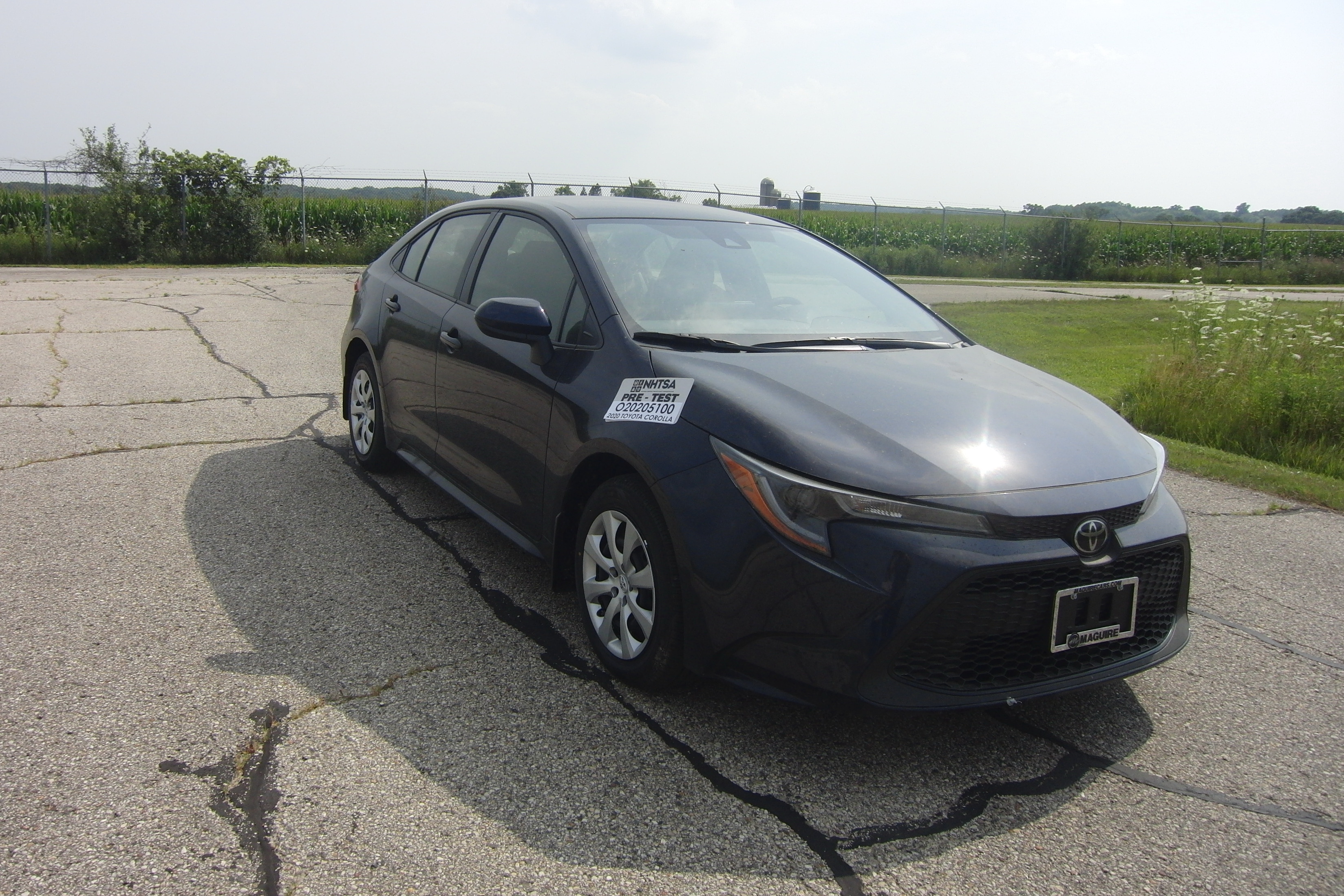 2020 TOYOTA COROLLA crash image