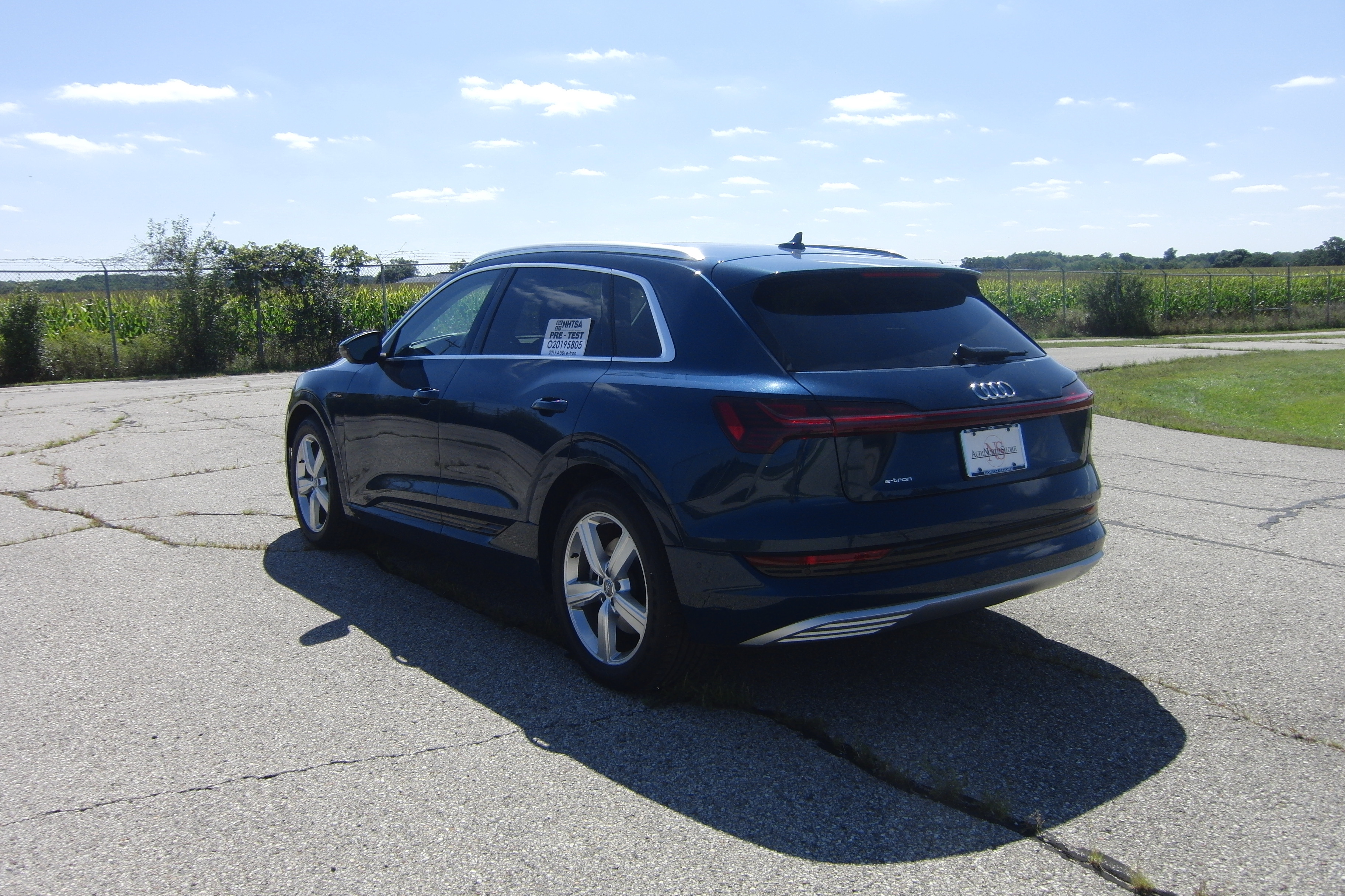 2019 AUDI e-tron crash image 2