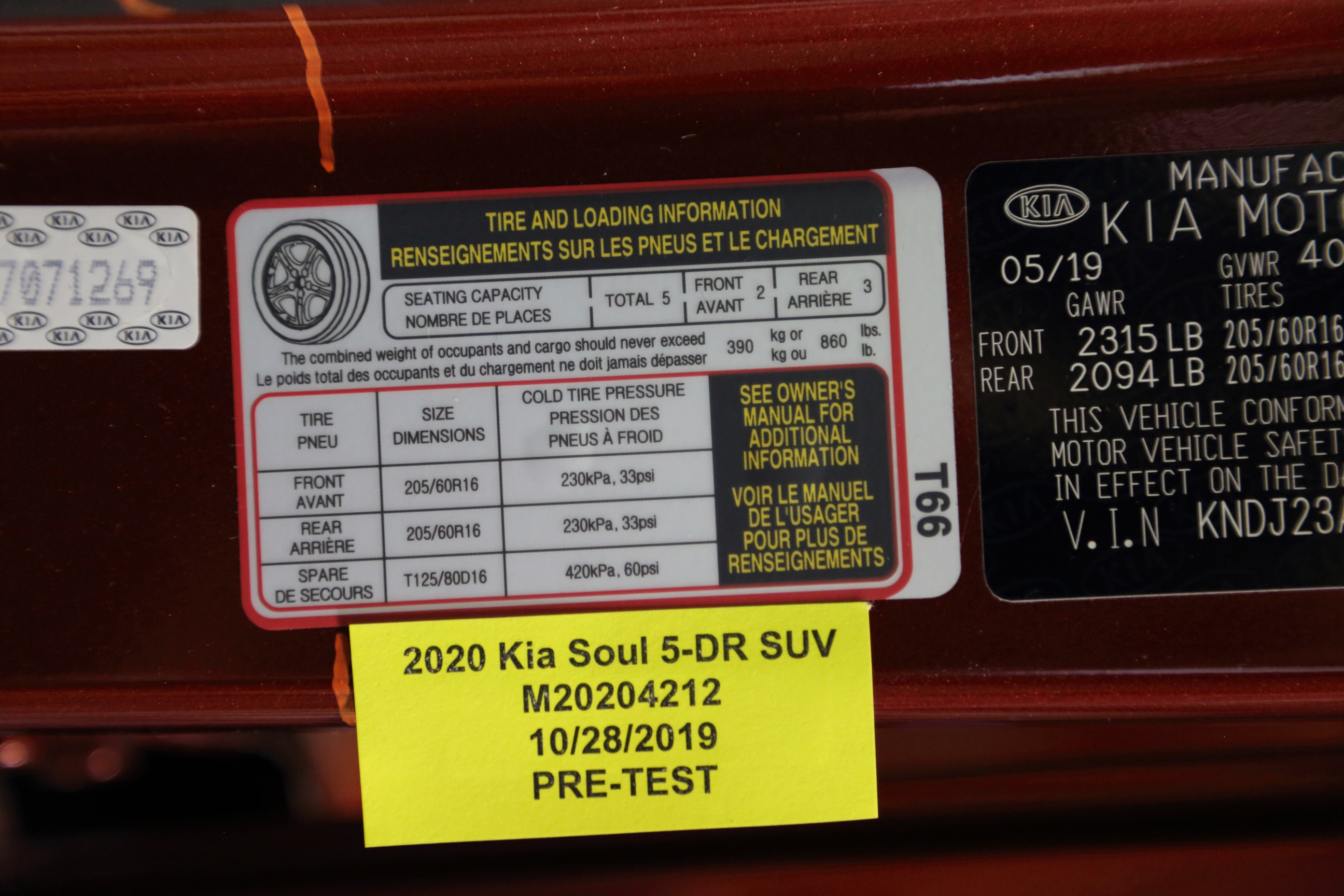2020 KIA SOUL crash image 5