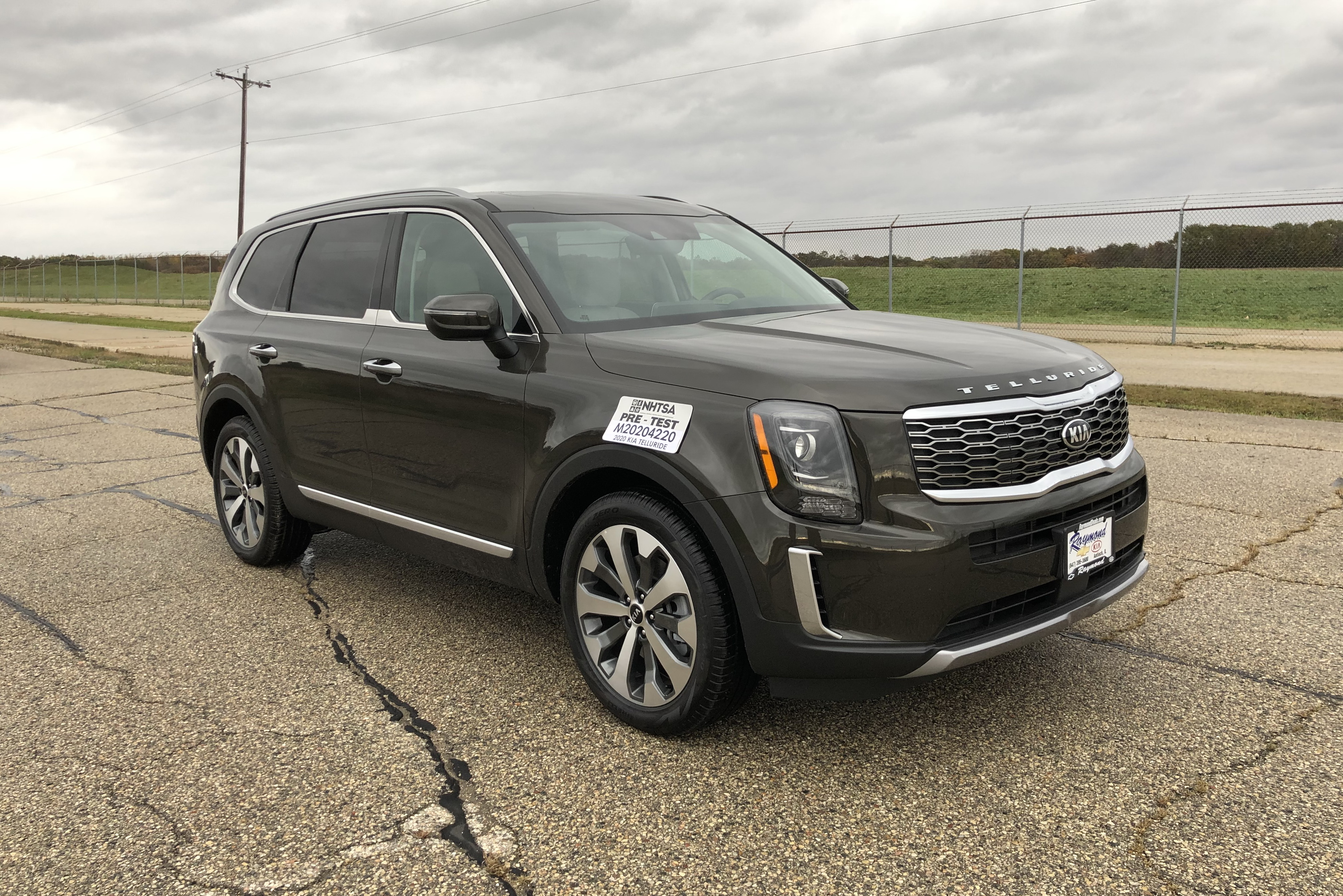 2020 KIA TELLURIDE crash image