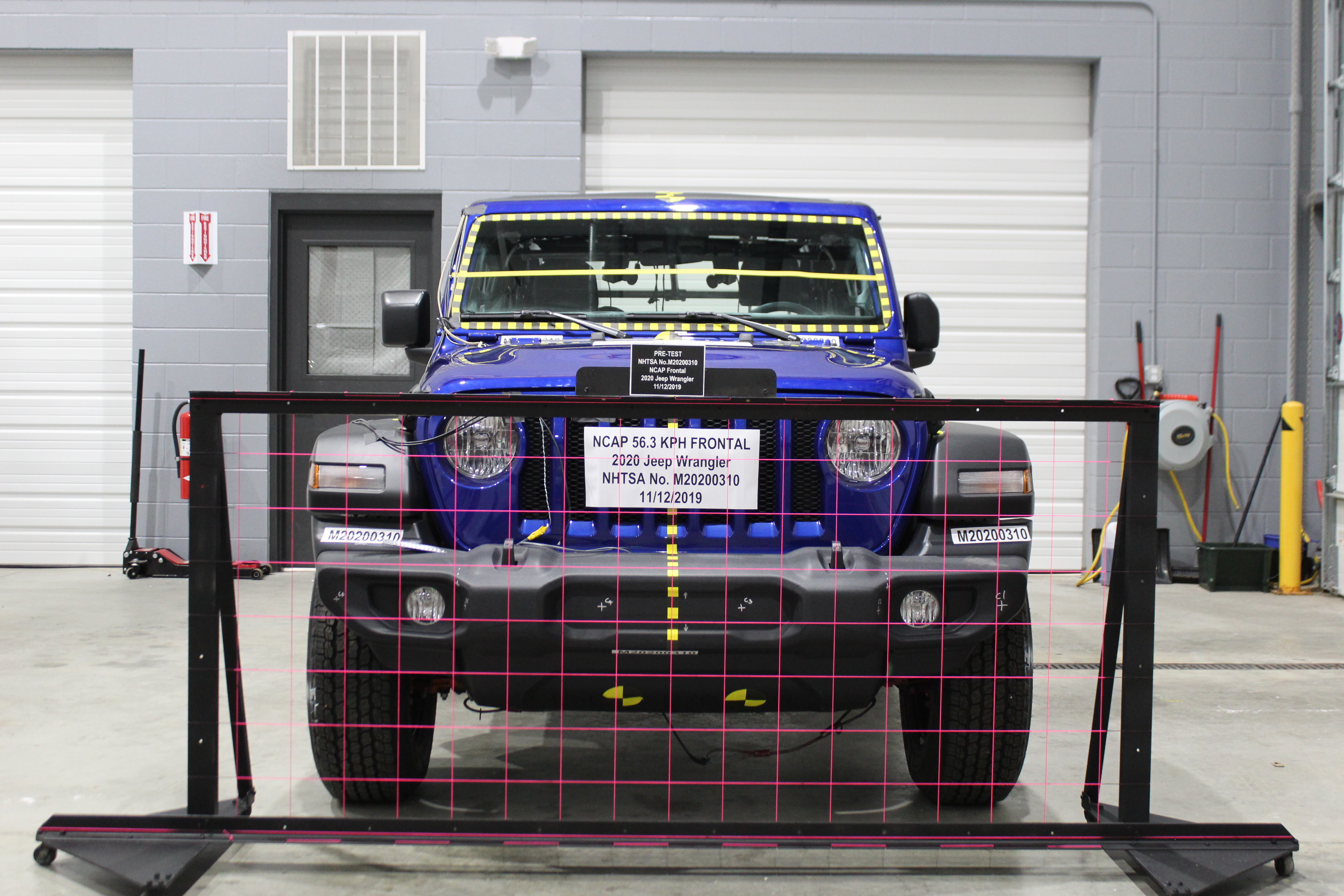 2020 JEEP WRANGLER crash image