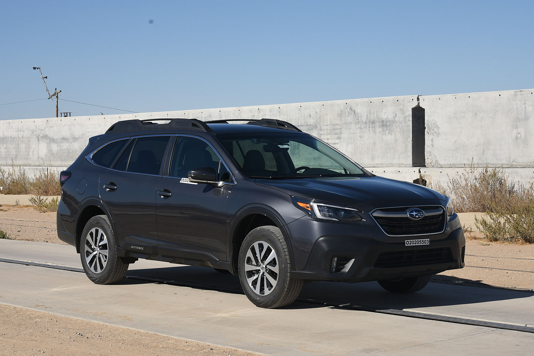 2020 SUBARU OUTBACK crash image