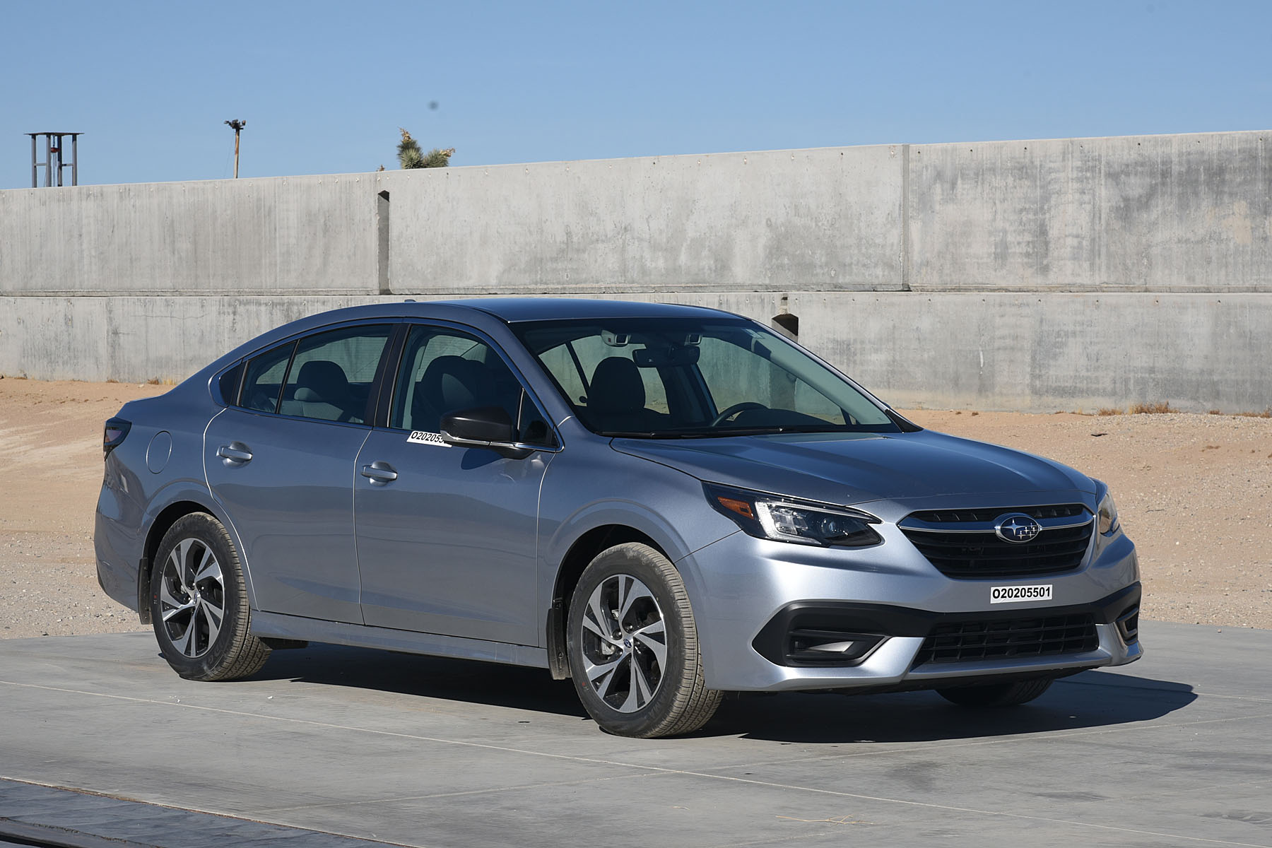 2021 SUBARU LEGACY crash image