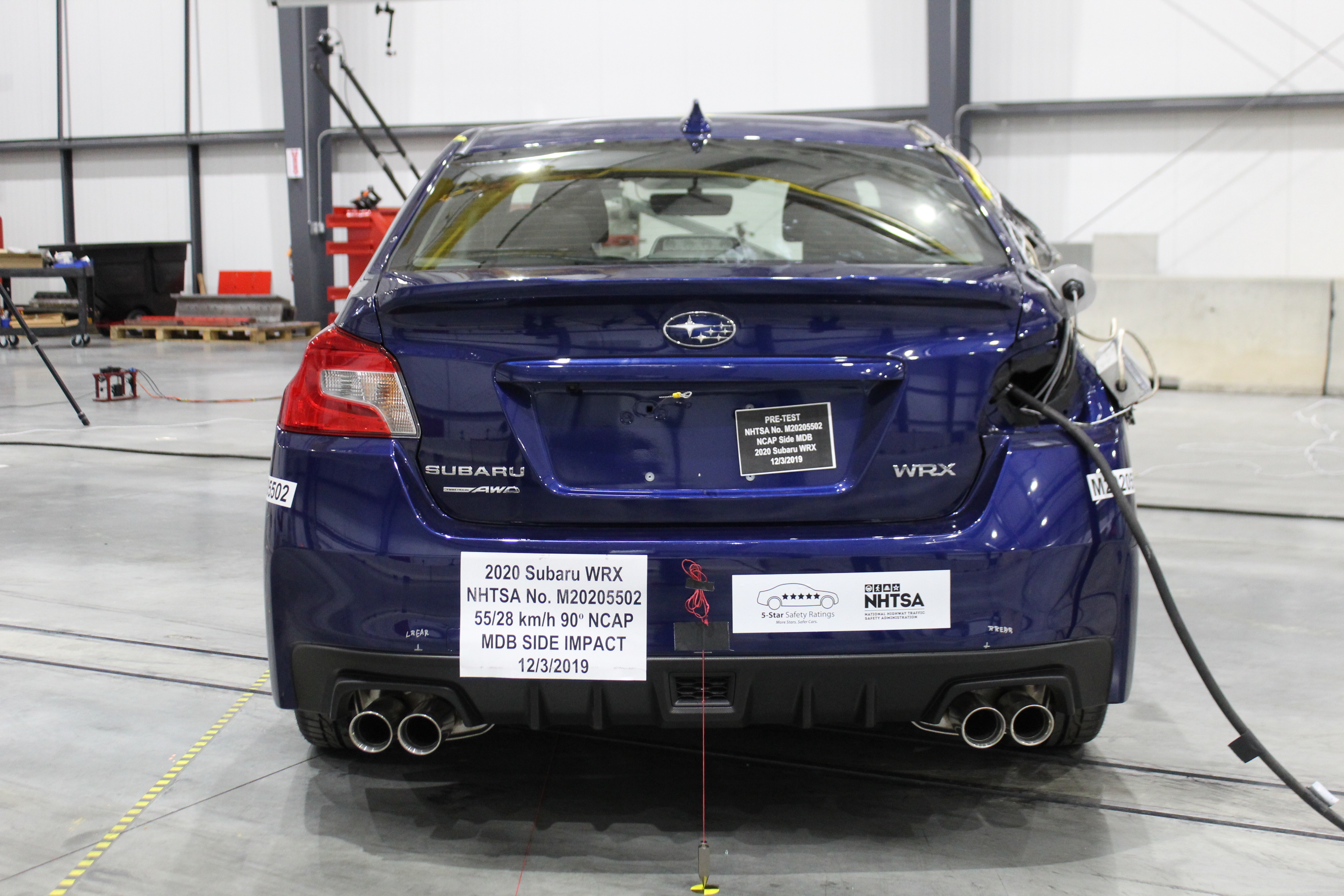 2020 SUBARU WRX crash image 11