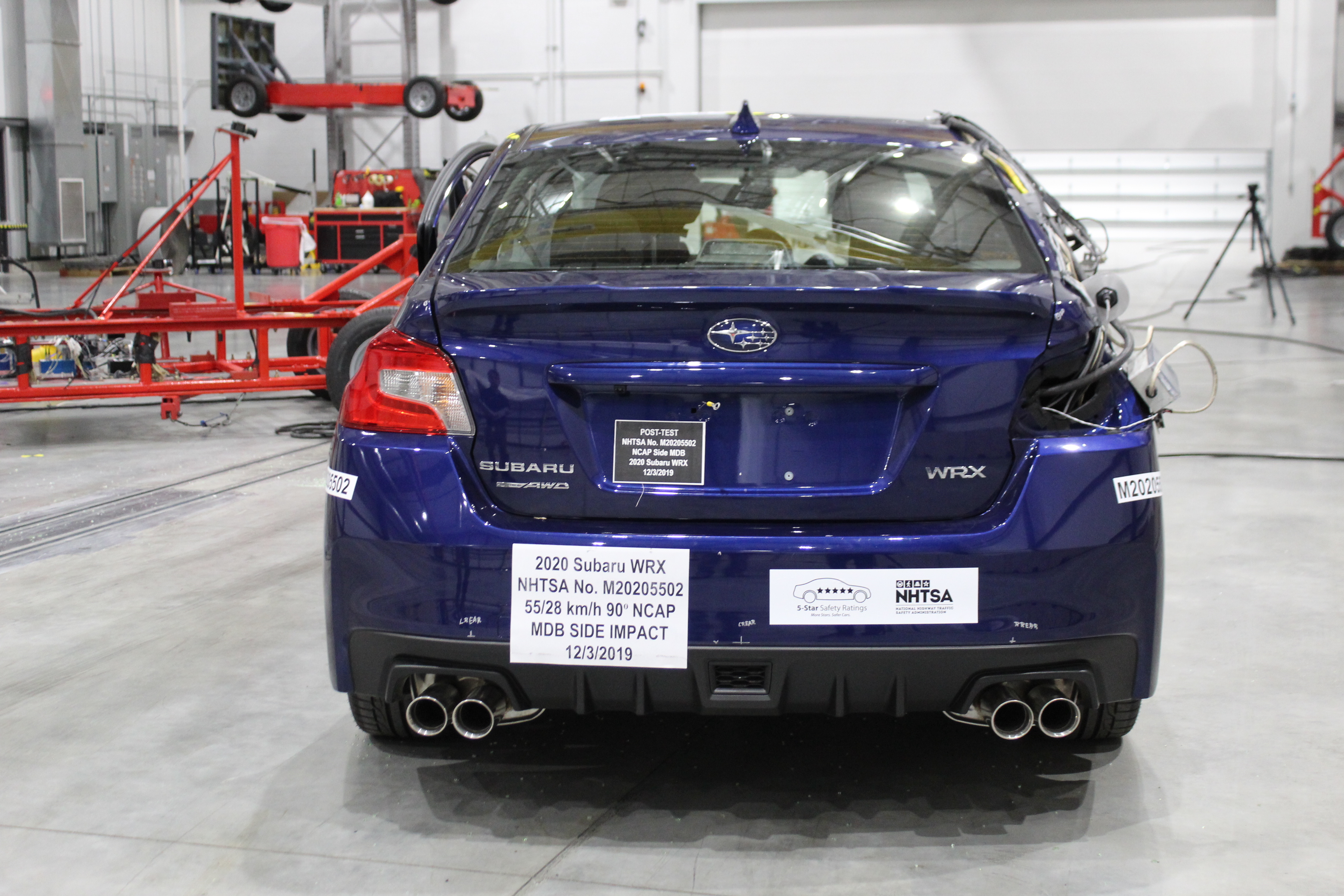 2020 SUBARU WRX crash image 12
