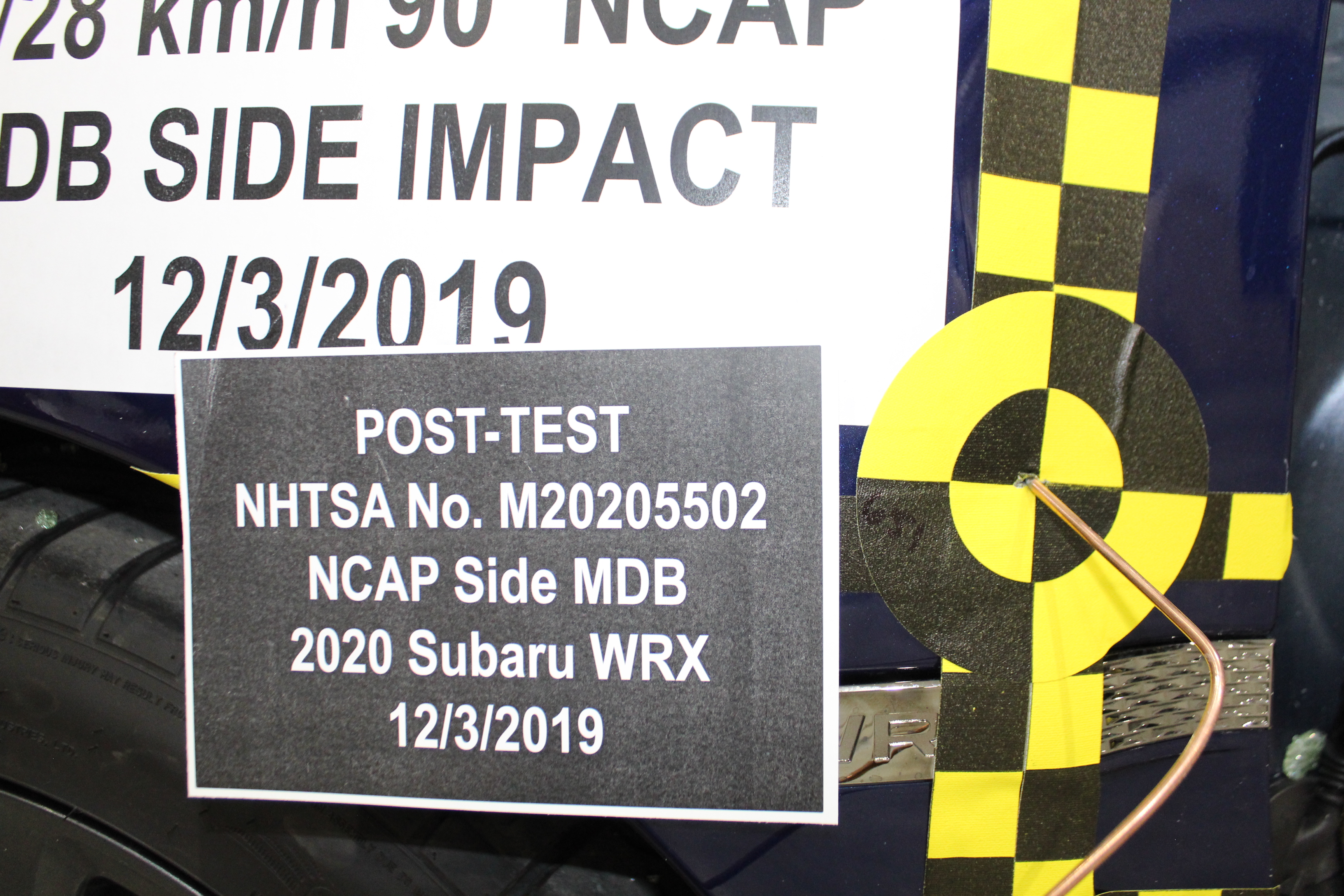 2020 SUBARU WRX crash image 20