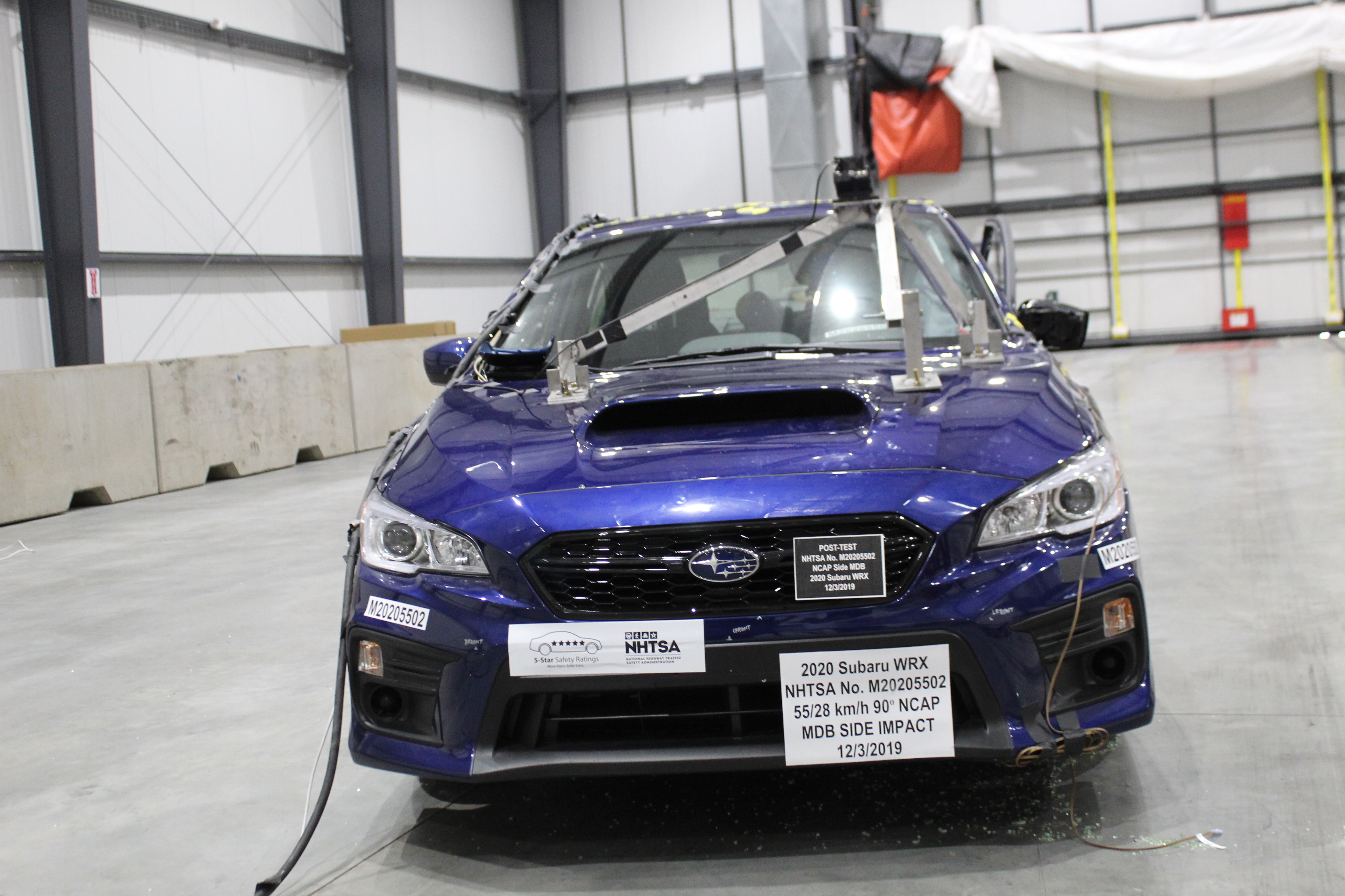 2020 SUBARU WRX crash image 4
