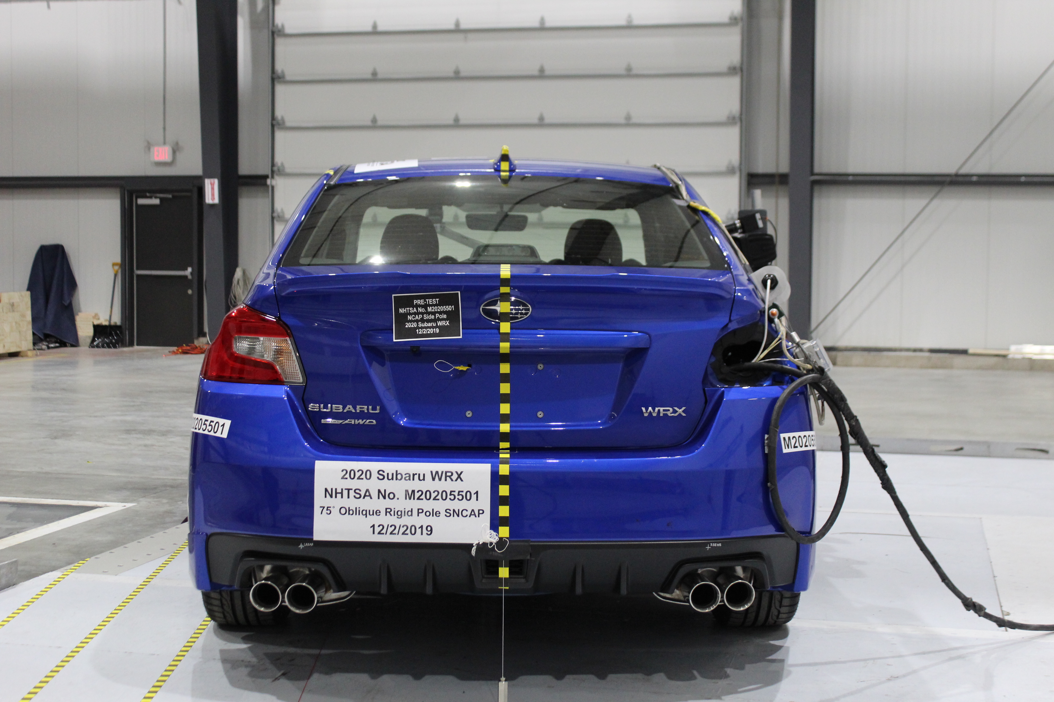 2020 SUBARU WRX crash image 11